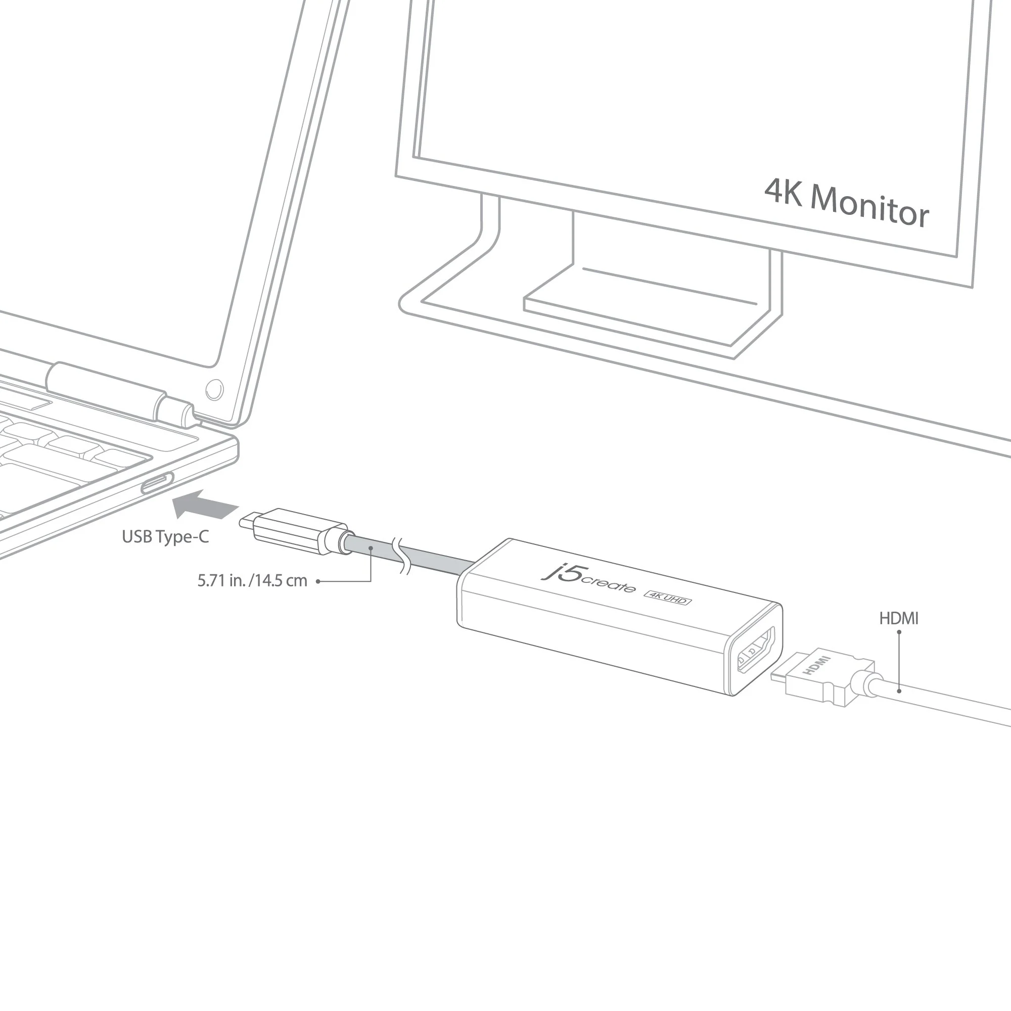 USB-C™ to 4K HDMI™ Adapter - Image 7