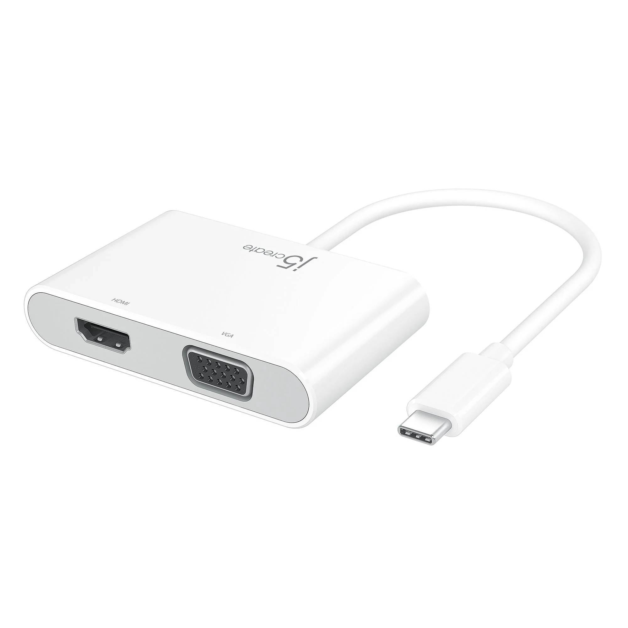 USB-C™ to HDMI™ & VGA Adapter with USB™ 3.0/Power Delivery