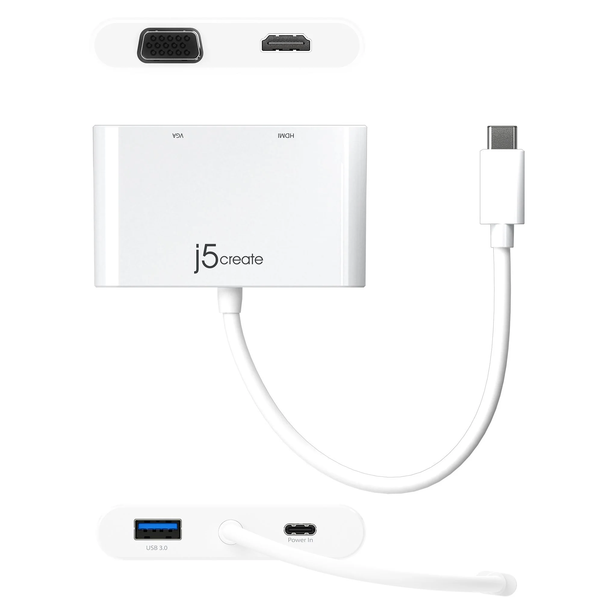 USB-C™ to HDMI™ & VGA Adapter with USB™ 3.0/Power Delivery - Image 6