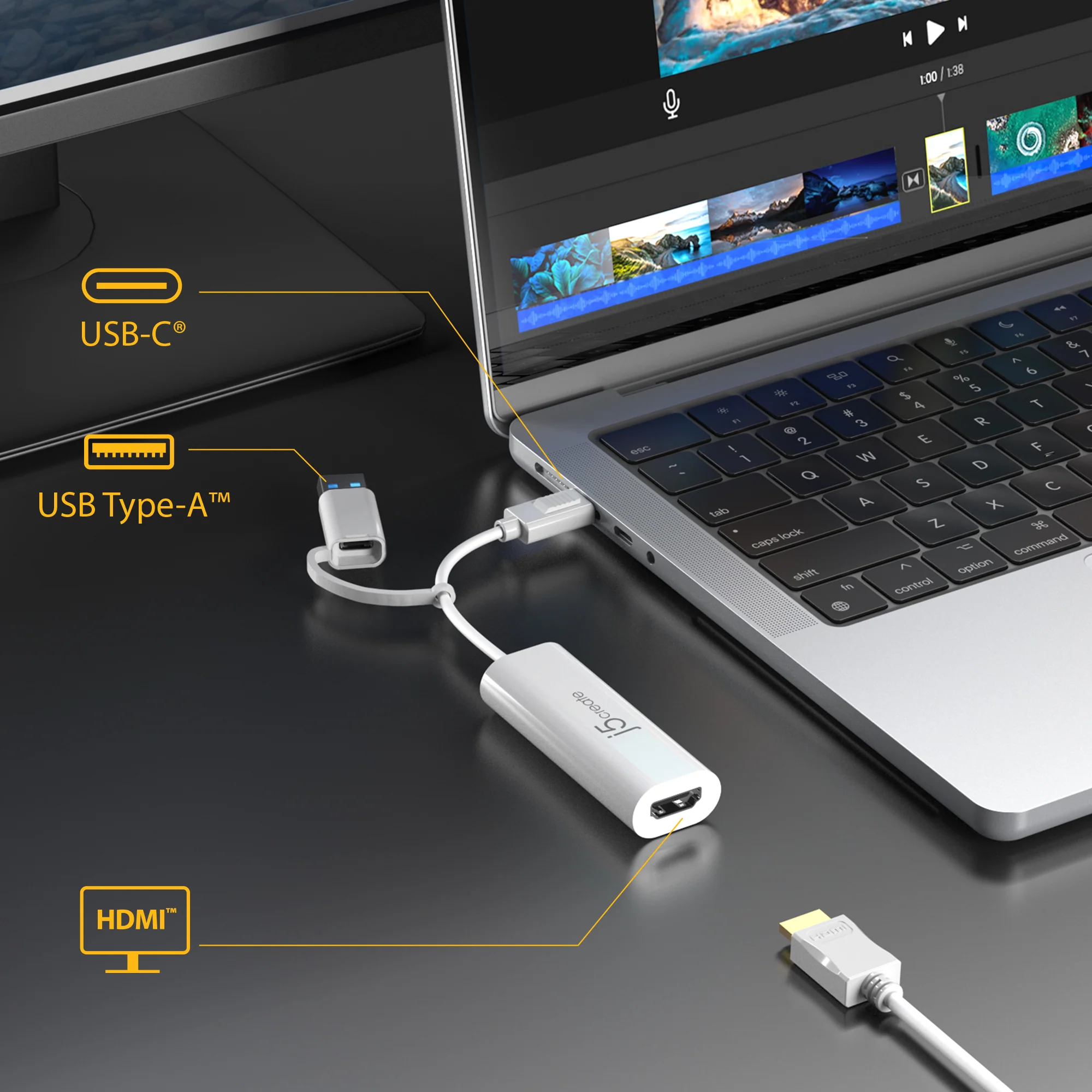 USB™ to HDMI™ Multi-Monitor Adapter - Image 5