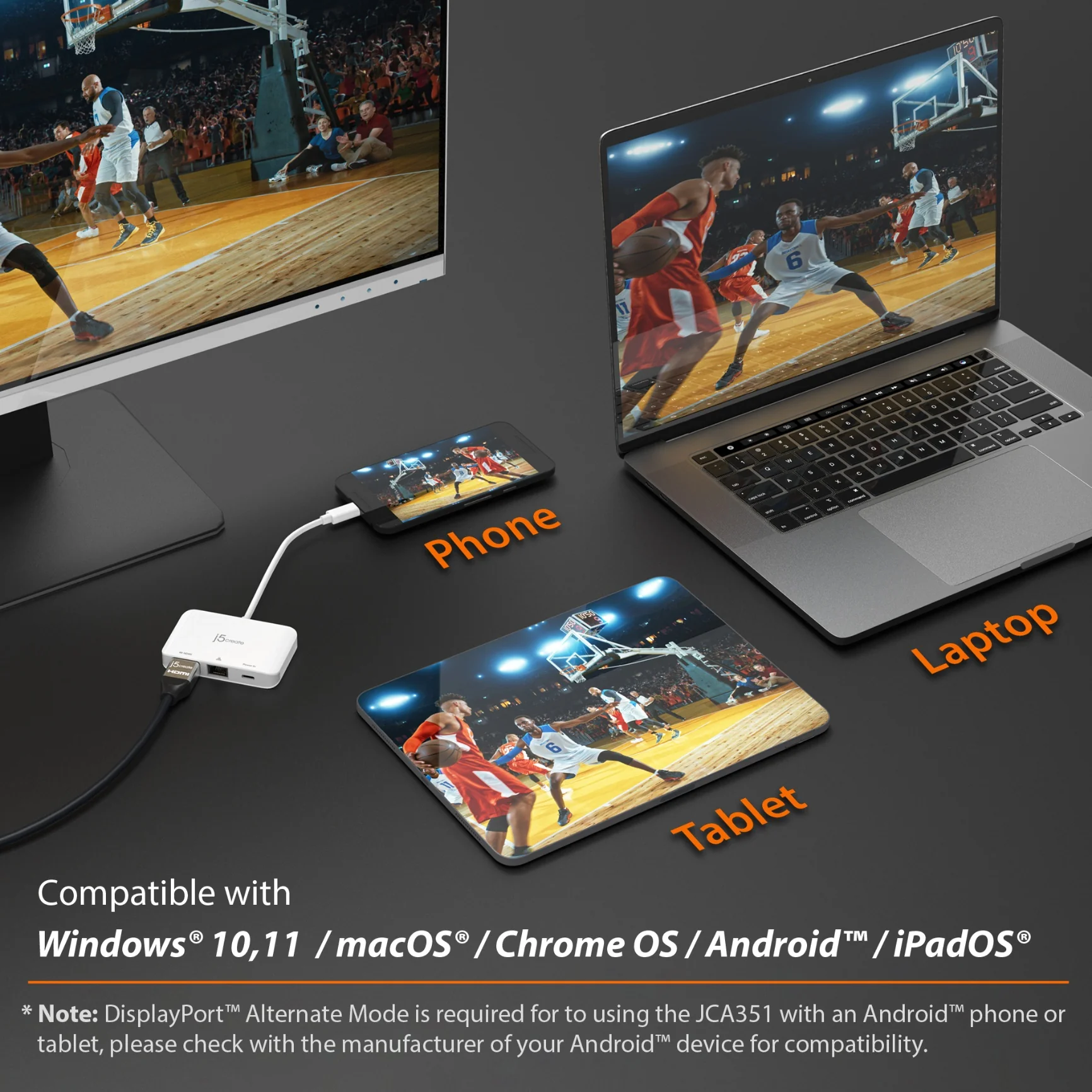 USB-C® to 4K HDMI™ Ethernet Adapter - Image 10