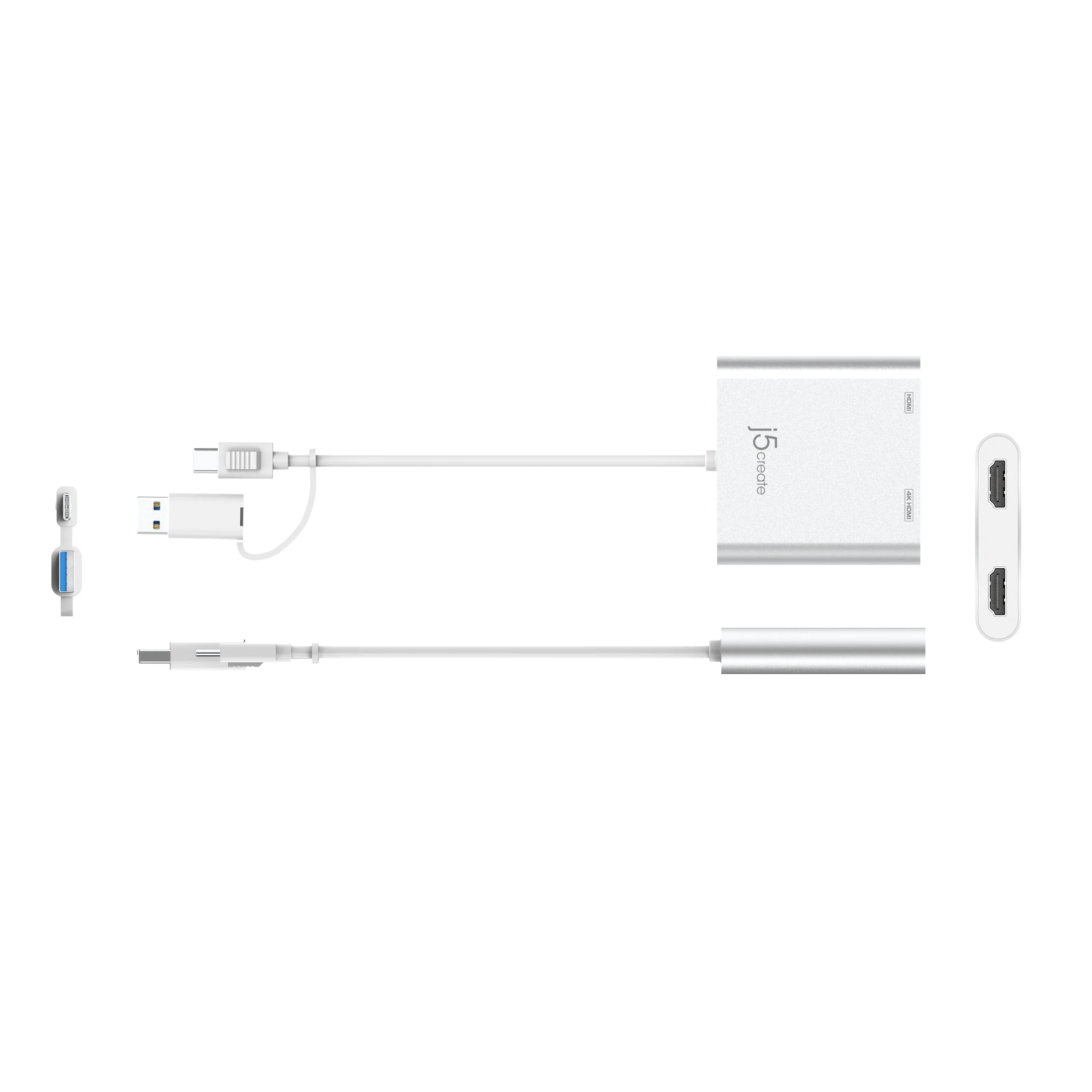 USB-C® to Dual HDMI™ Multi-Monitor Adapter - Image 2