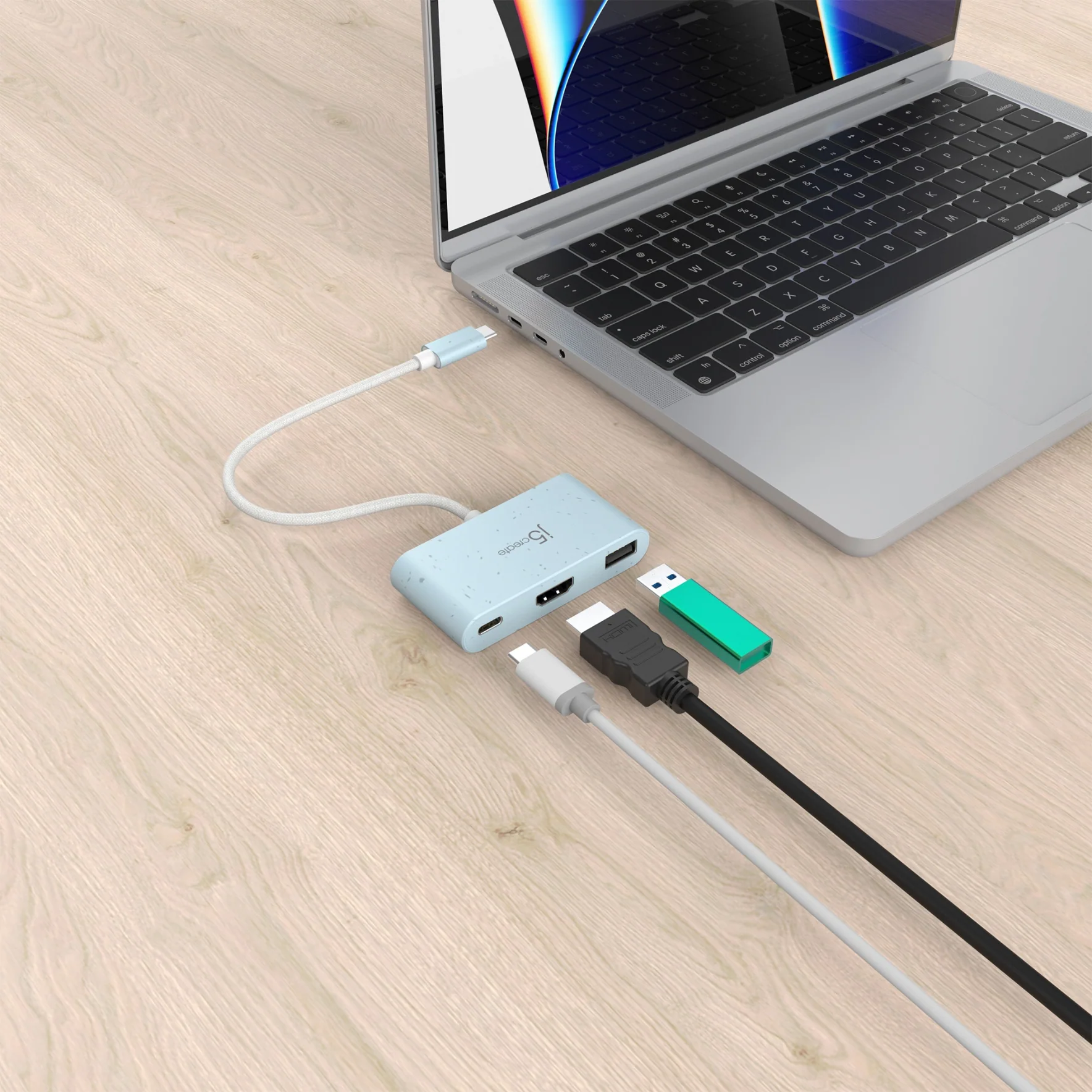 USB-C® to HDMI™ & USB™ Type-A with Power Delivery - Image 4