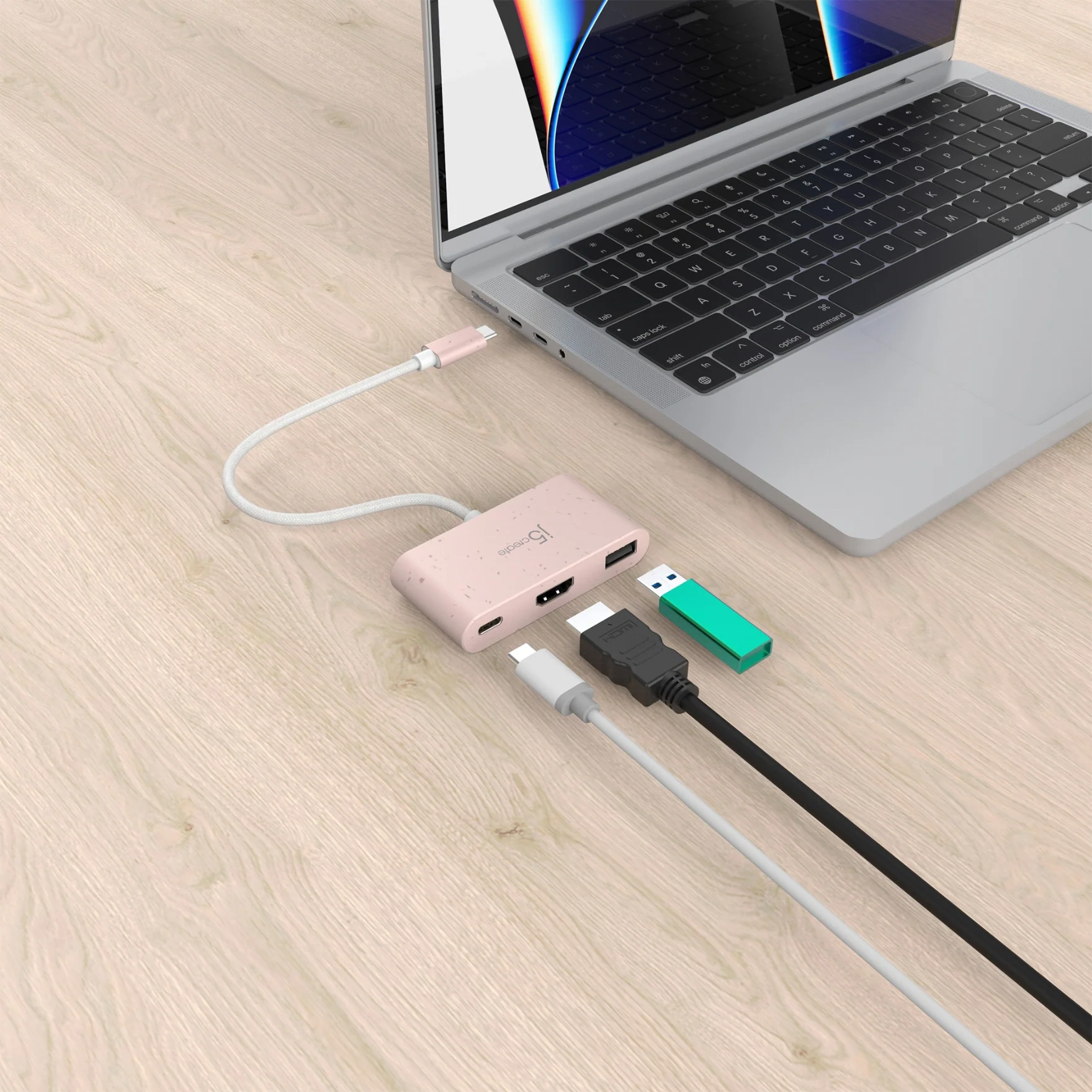 USB-C® to HDMI™ & USB™ Type-A with Power Delivery - Image 4