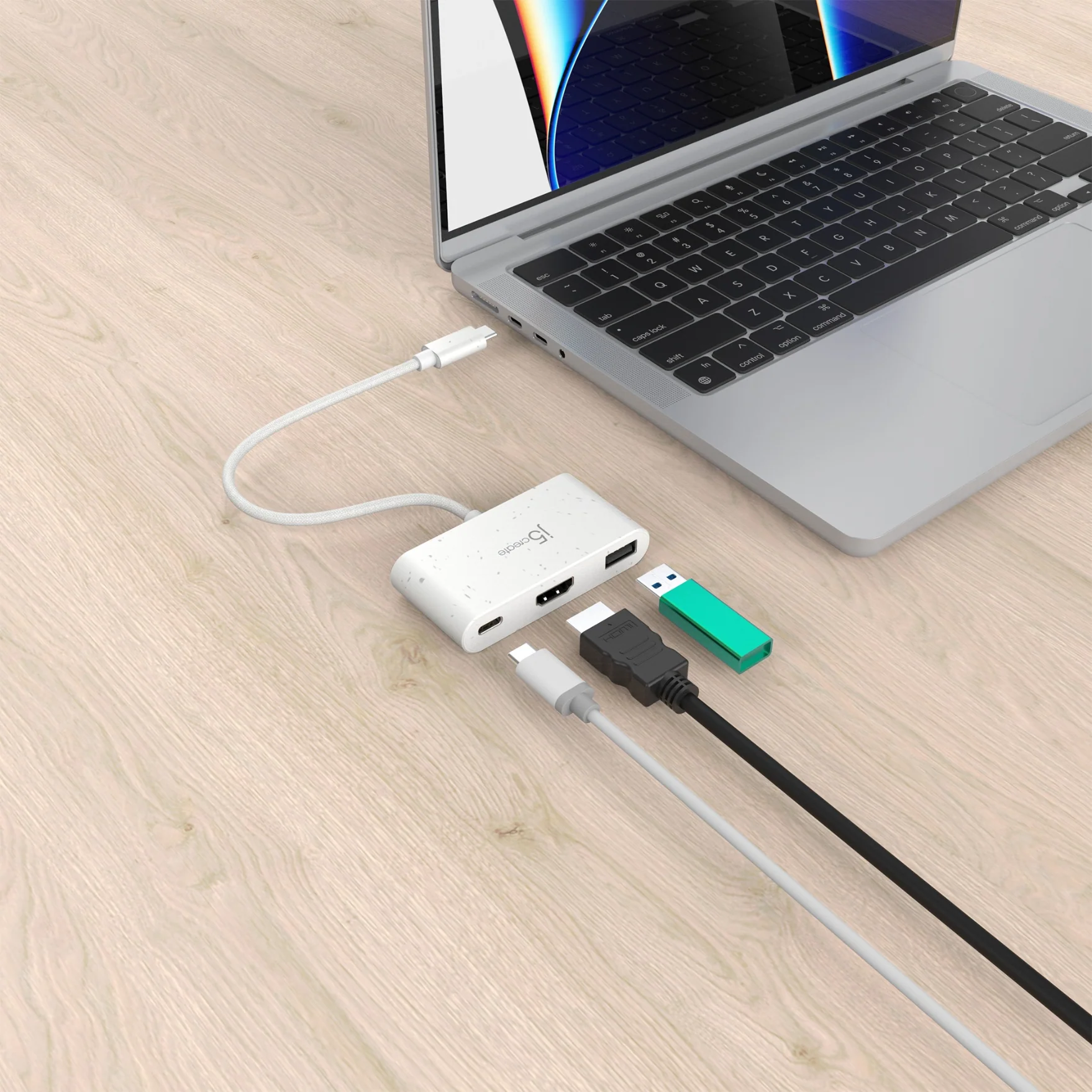 USB-C® to HDMI™ & USB™ Type-A with Power Delivery - Image 4