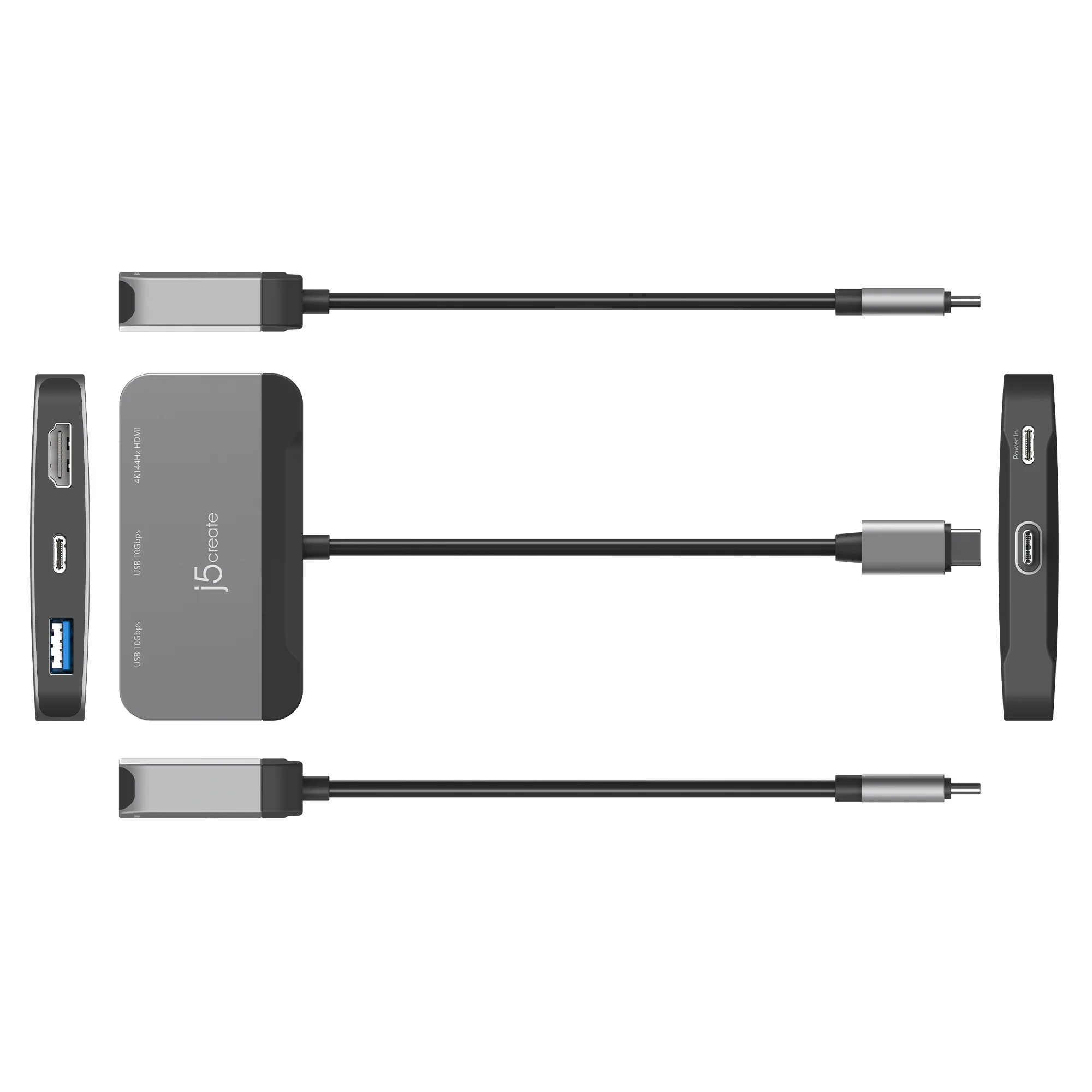 USB-C® to USB™ 10Gbps & HDMI™ 4K144Hz Adapter - Image 4