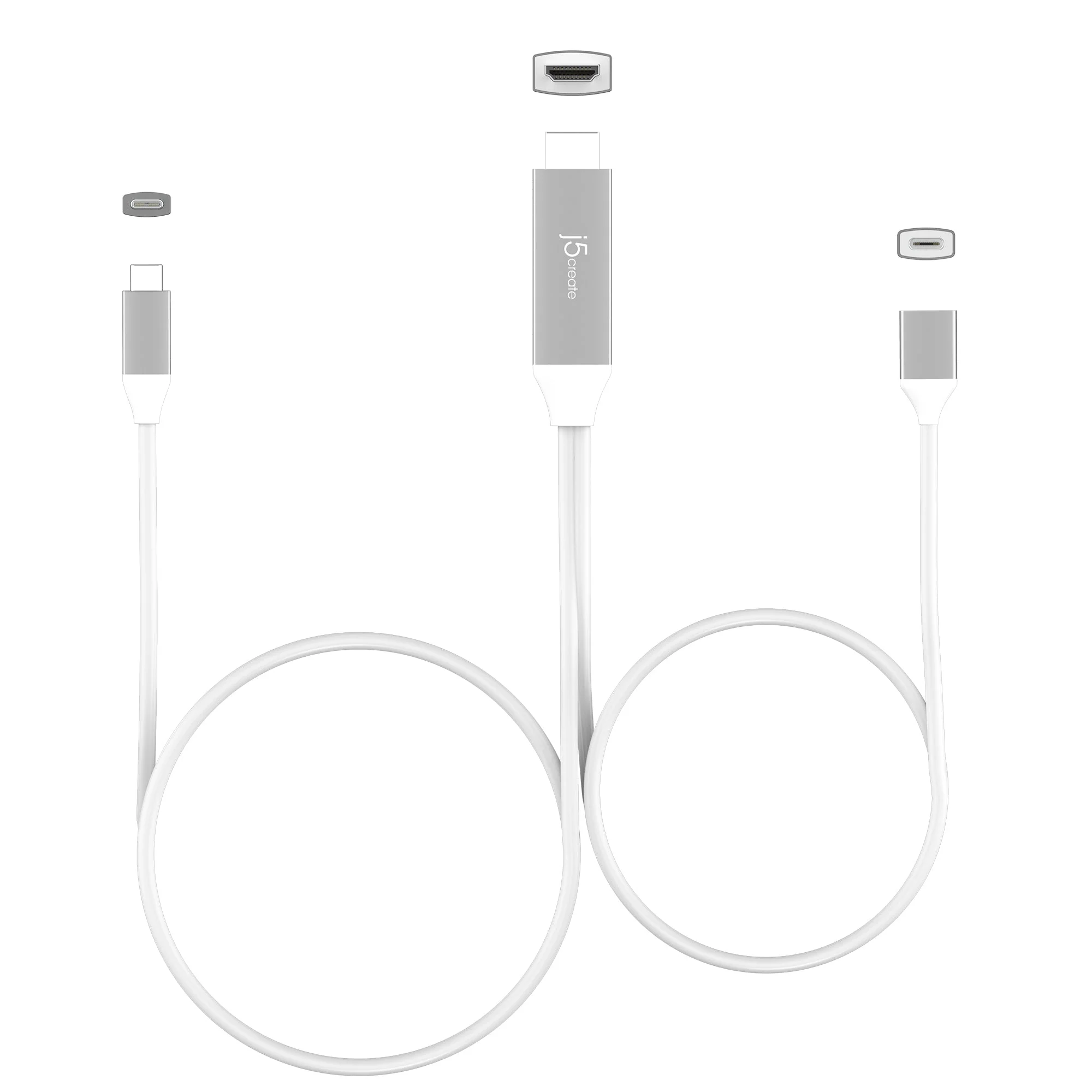 USB-C® to 4K HDMI™ Cable With PD100W Pass-Through - Image 2