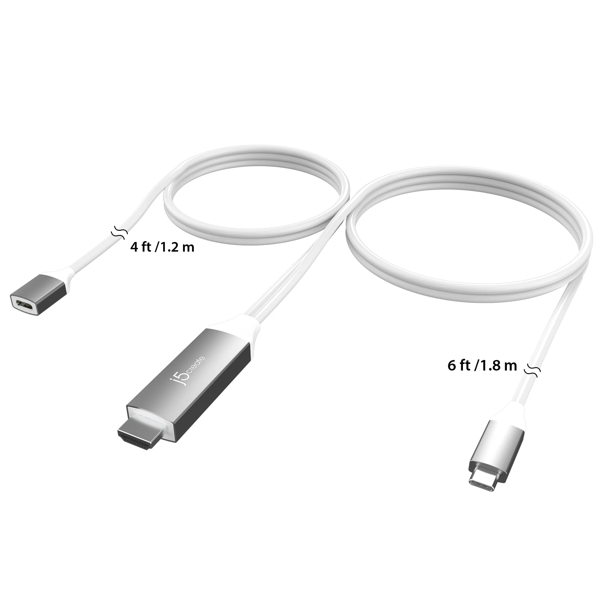 USB-C® to 4K HDMI™ Cable With PD100W Pass-Through - Image 3