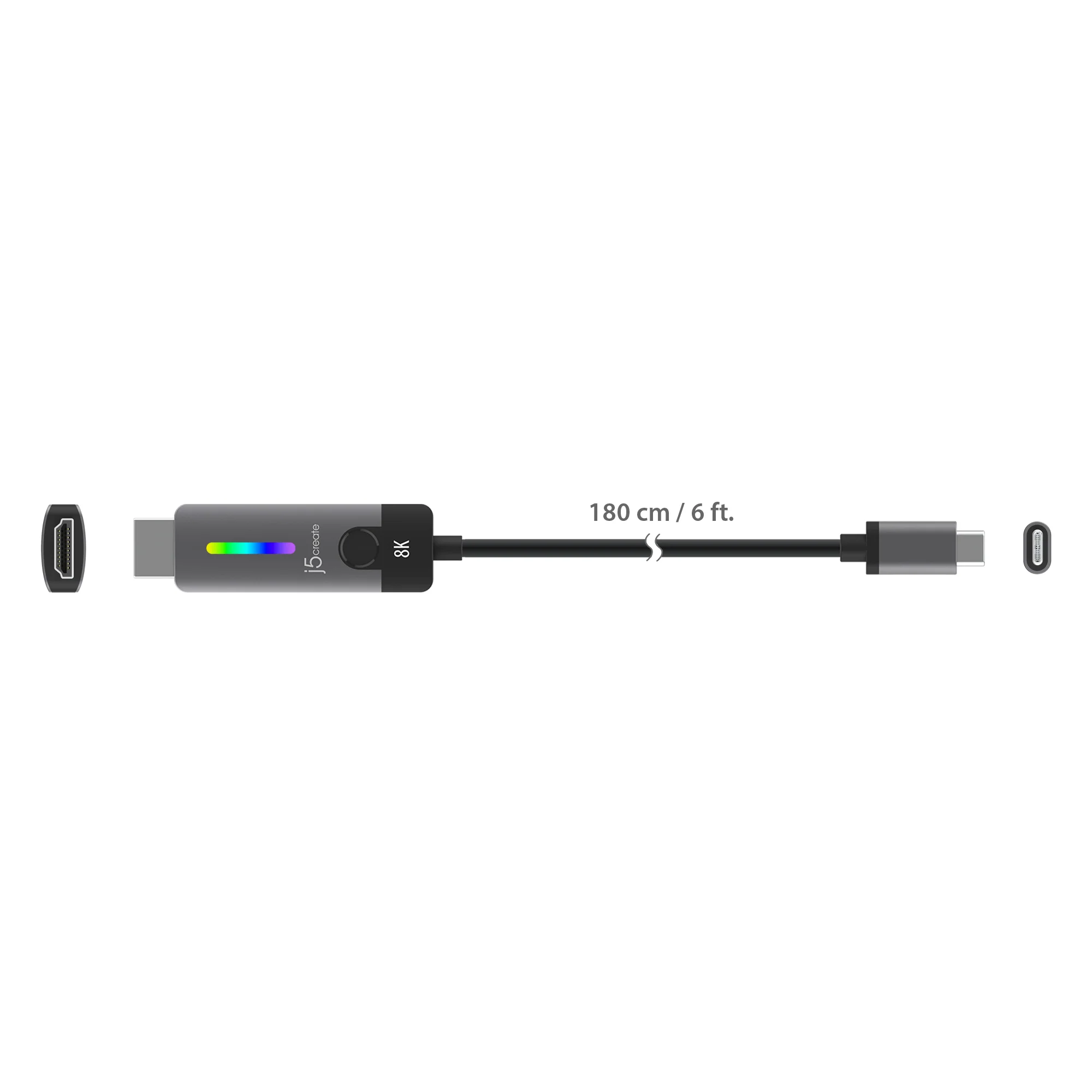 USB-C® to HDMI™ 2.1 8K Cable - Image 3