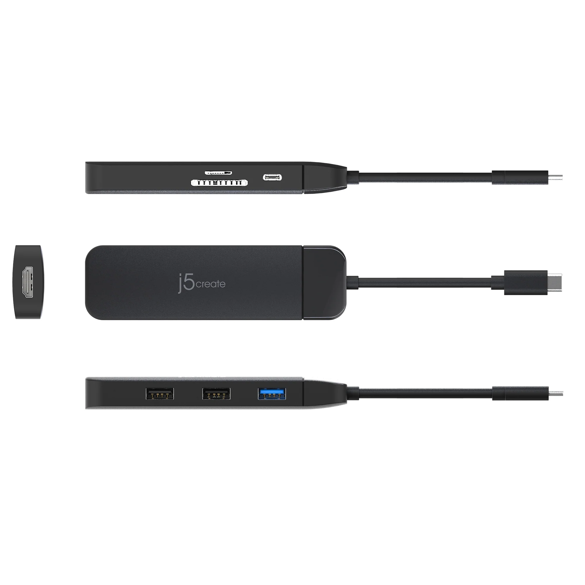 USB-C® 7-in-1 4K Multi-Port Hub (PD) - Image 3