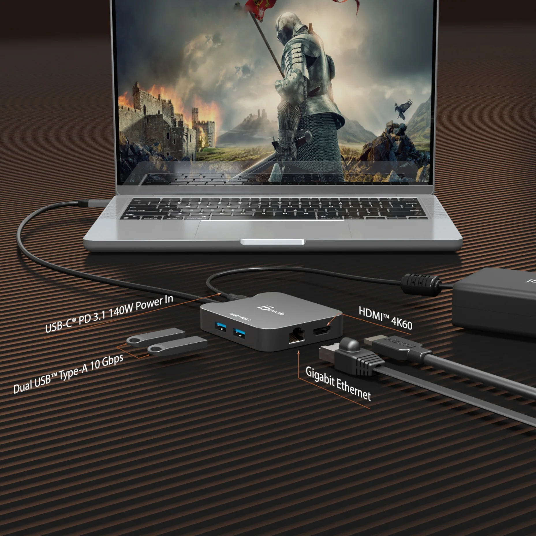 4K60 Elite USB-C® Travel Adapter - Image 4