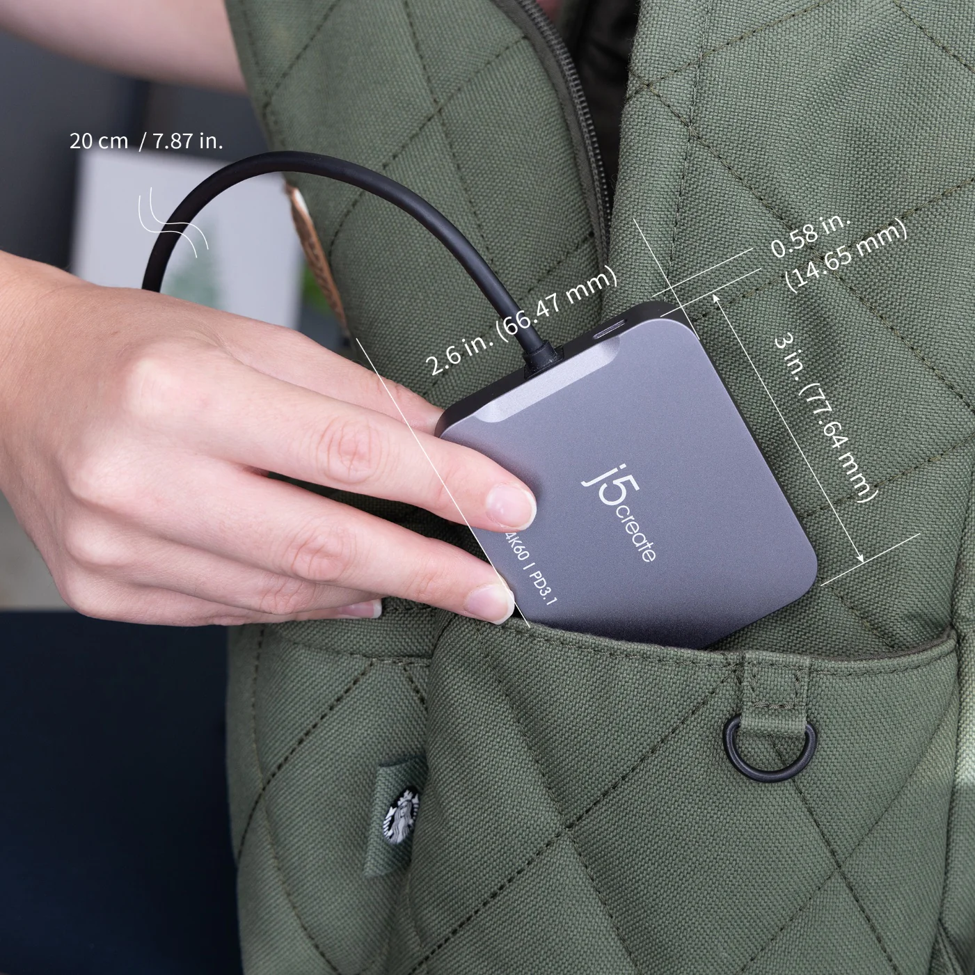 4K60 Elite USB-C® Travel Adapter - Image 9