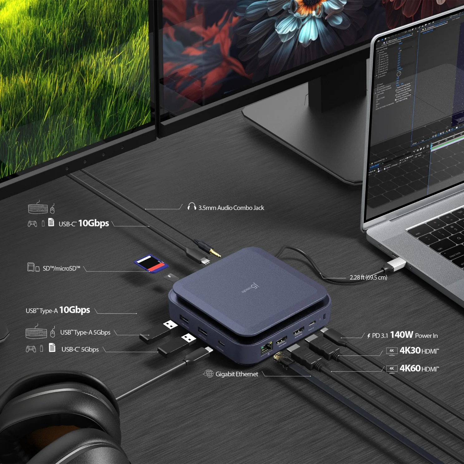 Type-C Dock Dual 4K HDMI™ - Image 6