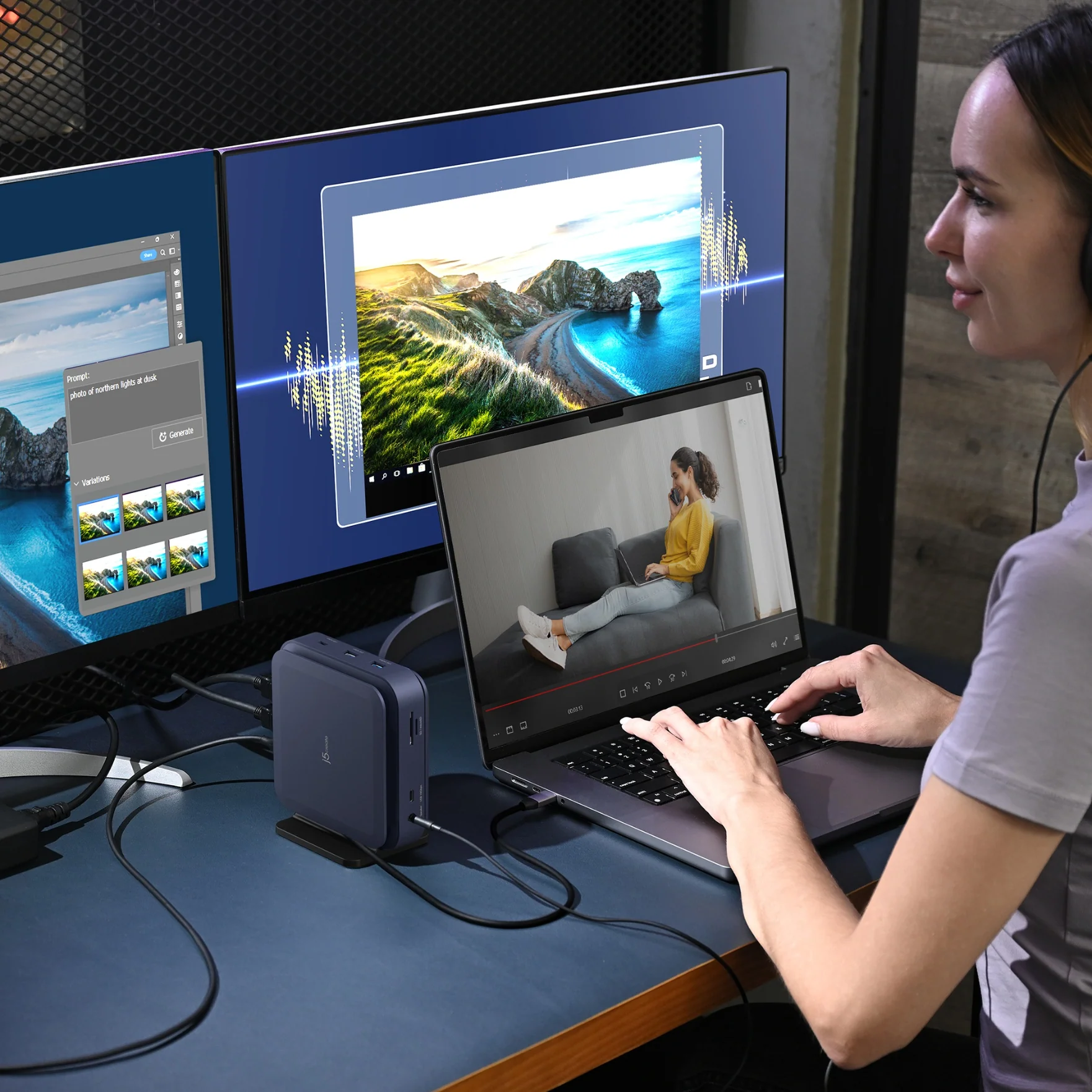Type-C Dock Dual 4K HDMI™ - Image 8