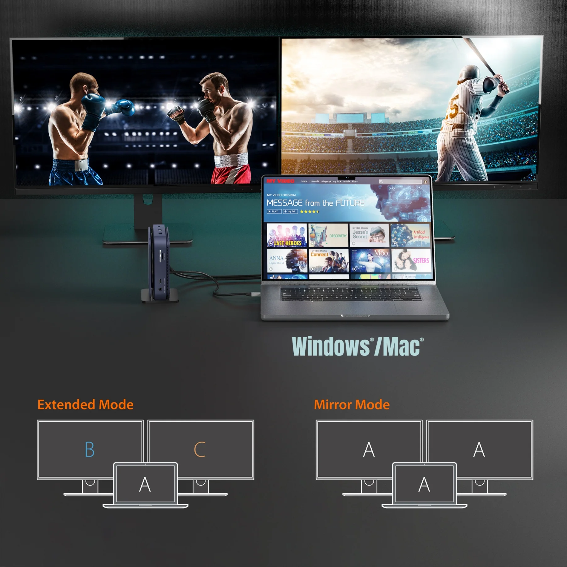 Type-C Dock Dual 4K HDMI™ - Image 9