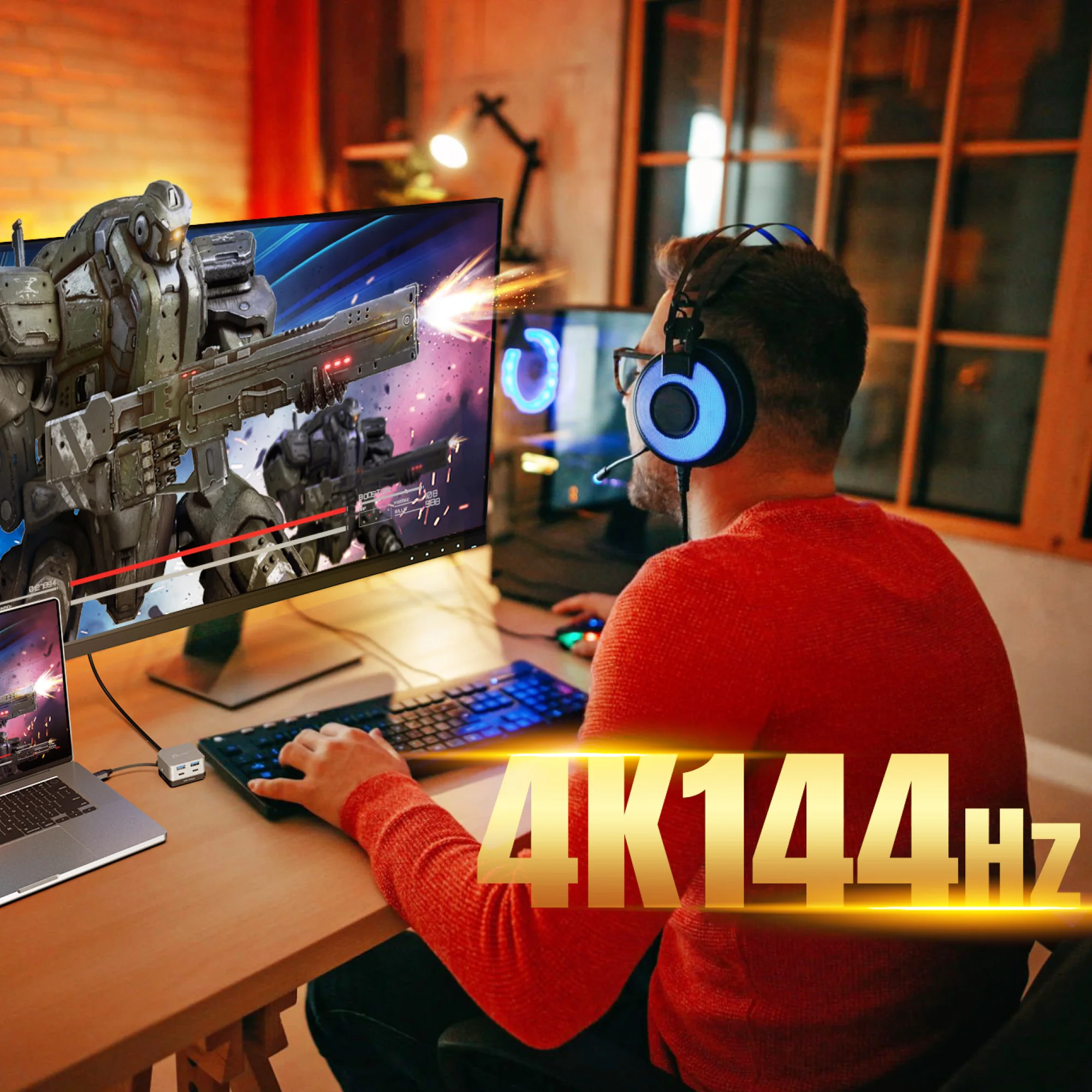Flexible Ports USB-C® 4K144 HDMI™ Hub - Cube Plus 6 in 1 - Image 6