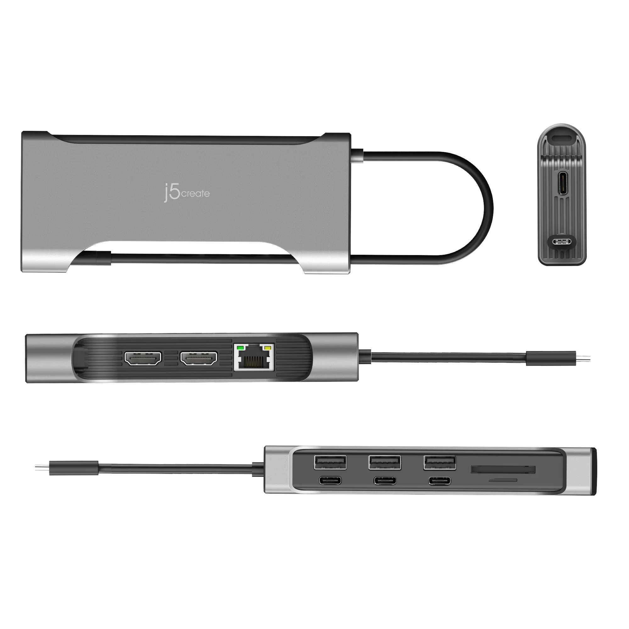 Flexible Ports USB-C® Dual 4K60 HDMI™ Hub - Pro 12-in-1 - Image 5