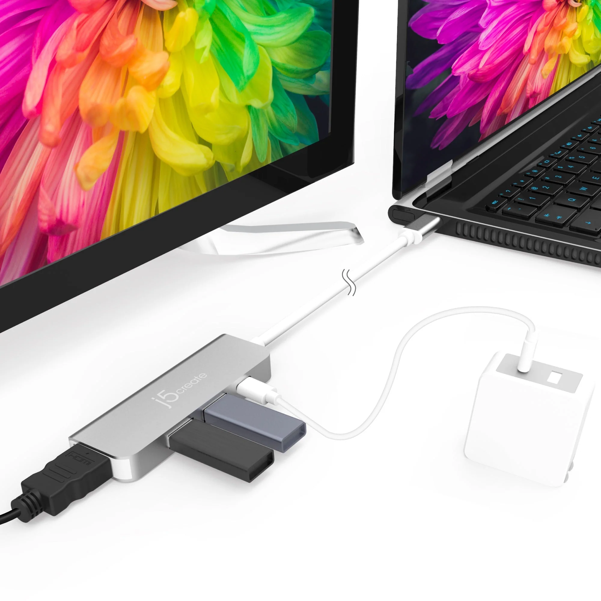 USB-C® to HDMI™ & USB™ 3.1 2-Port with Power Delivery - Image 4