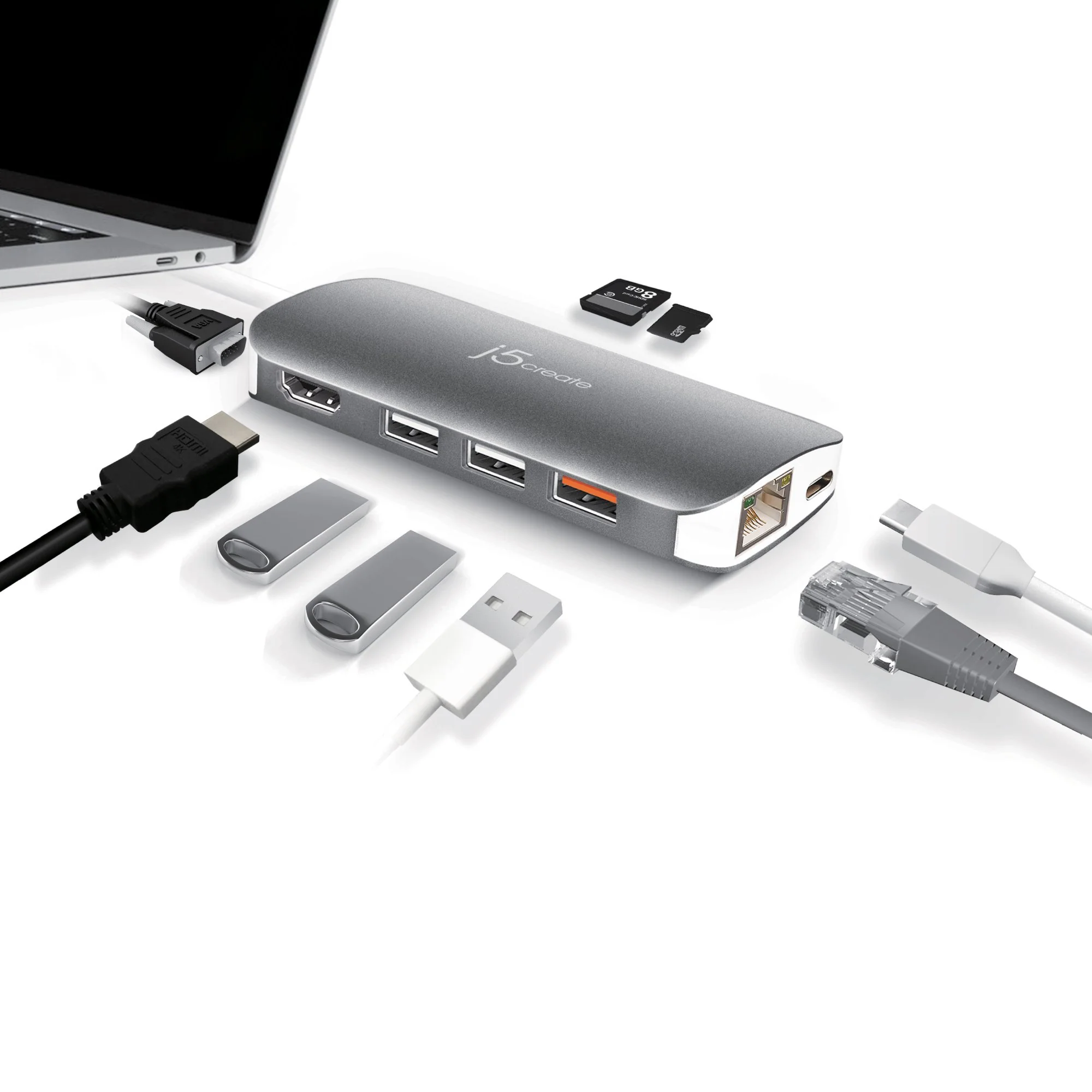USB-C™ Multi Adapter (10 Functions in 1) - Image 7