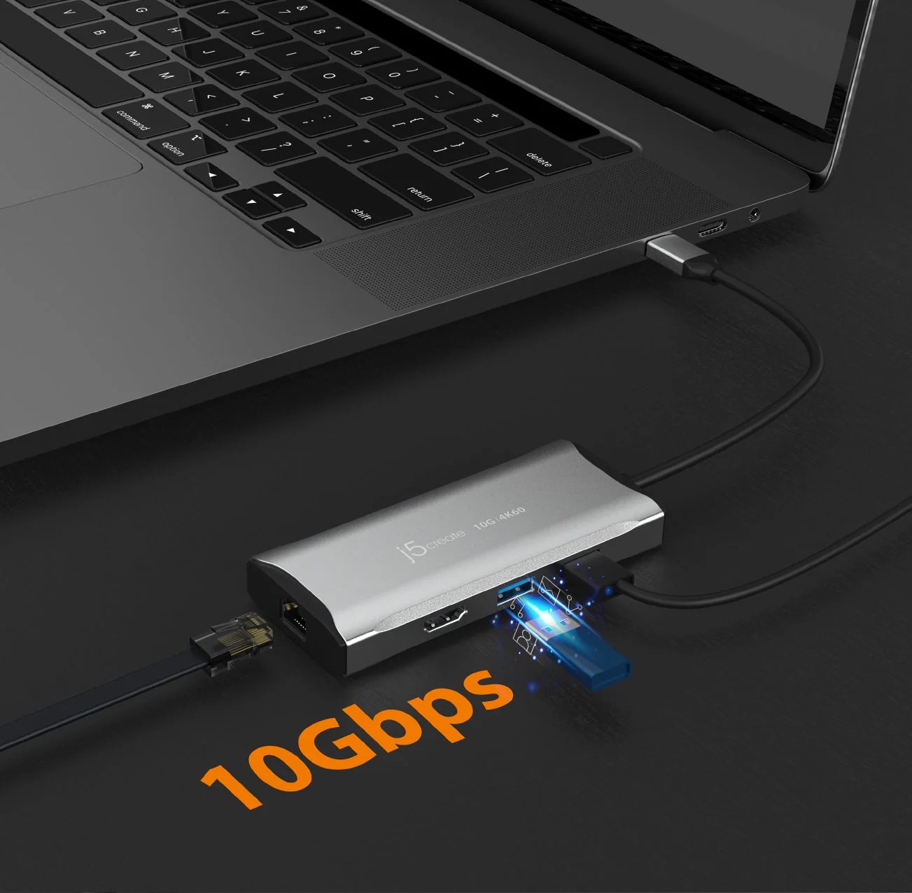 4K60 Elite USB-C® 10Gbps Travel Dock - Image 10