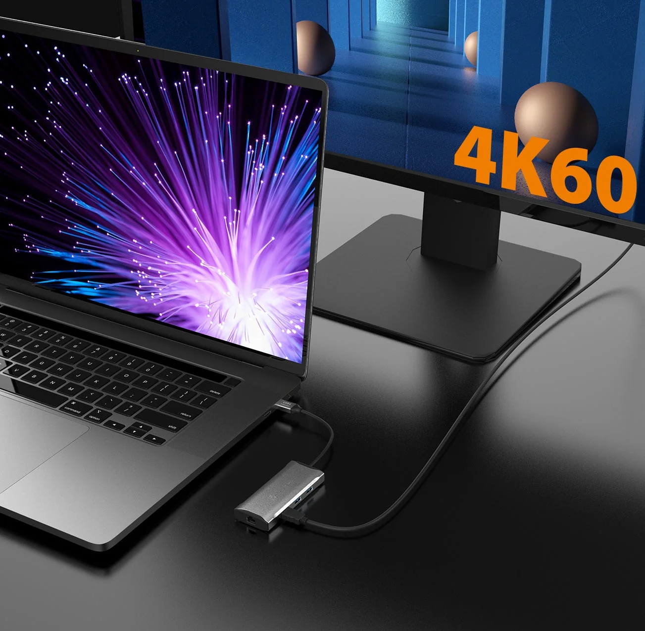 4K60 Elite USB-C® 10Gbps Travel Dock - Image 8