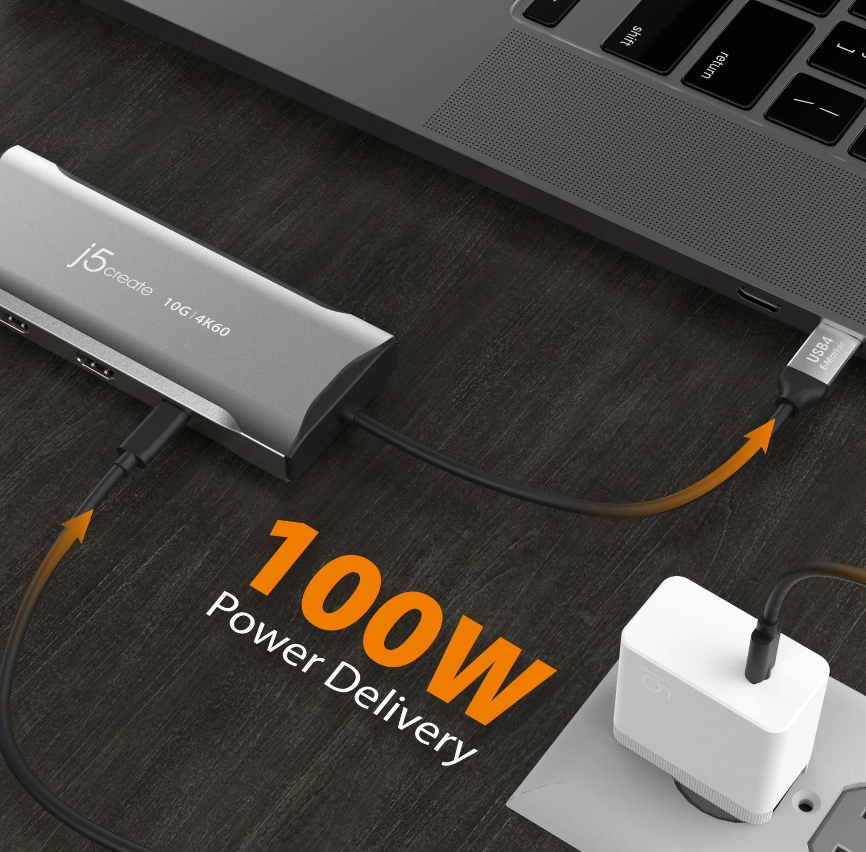 4K60 Elite USB-C® Triple-Monitor 10Gbps Mini Dock - Image 8