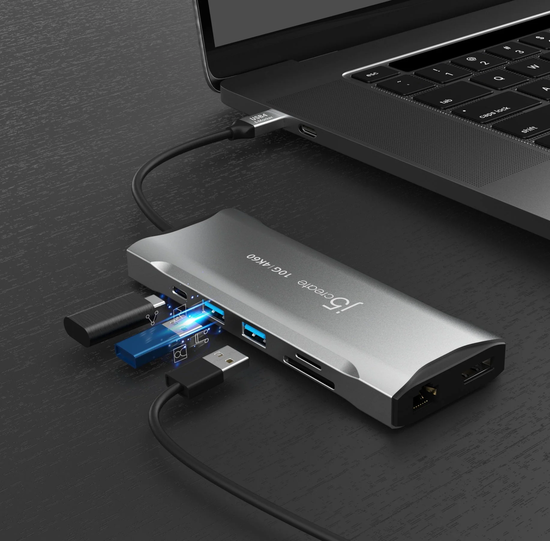 4K60 Elite USB-C® Triple-Monitor 10Gbps Mini Dock - Image 9