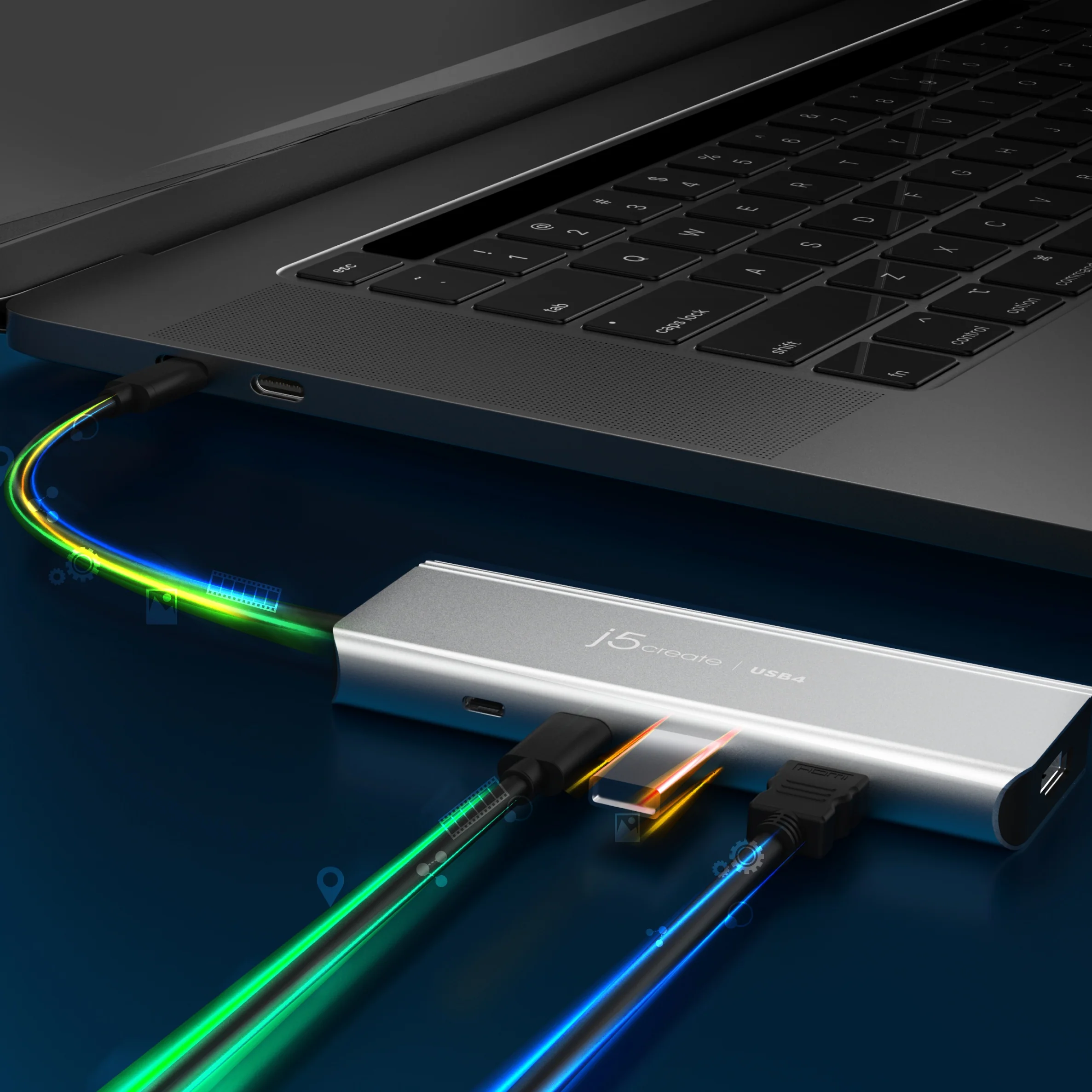 USB4® Dual 4K Multi-Port Hub - Image 8