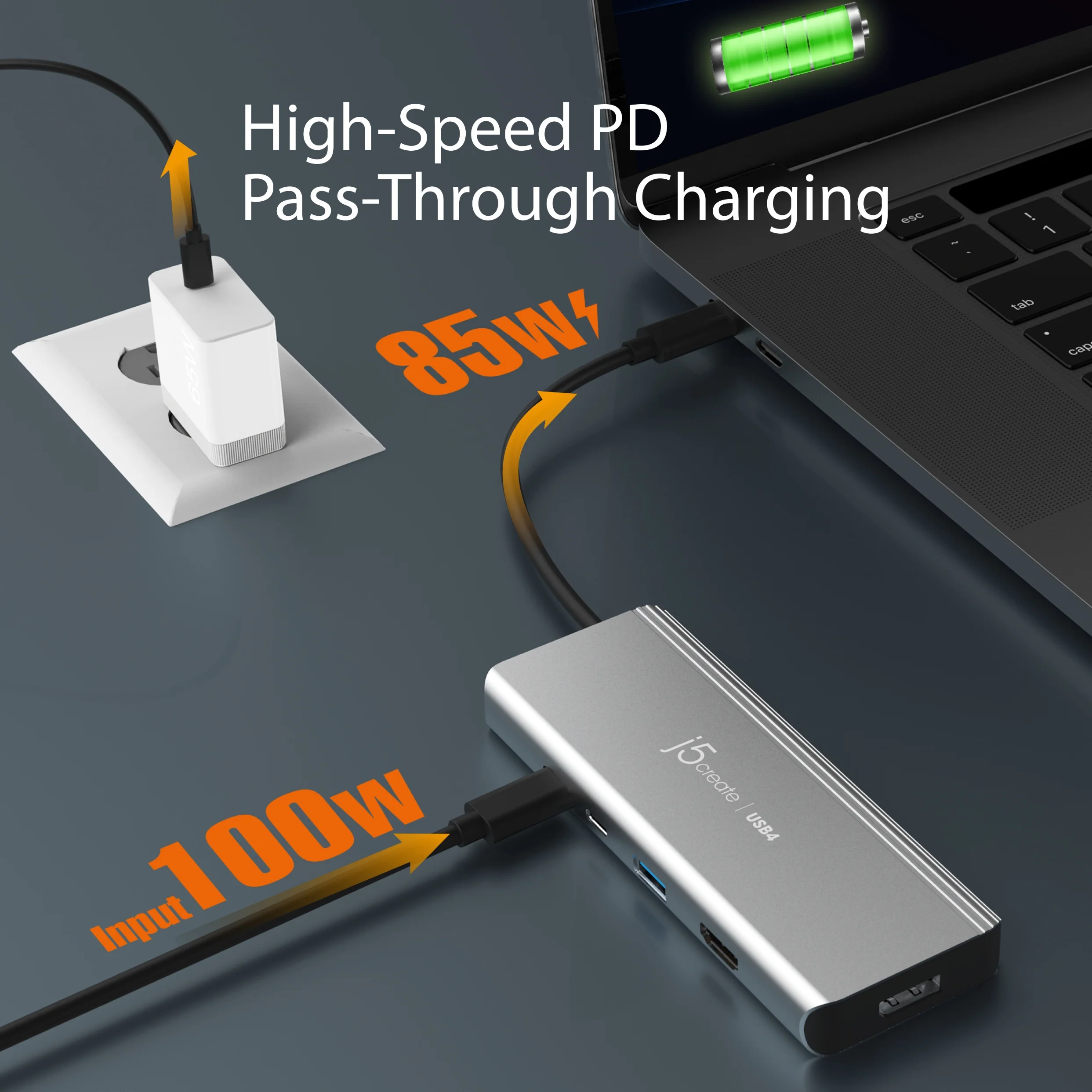 USB4® Dual 4K Multi-Port Hub - Image 9