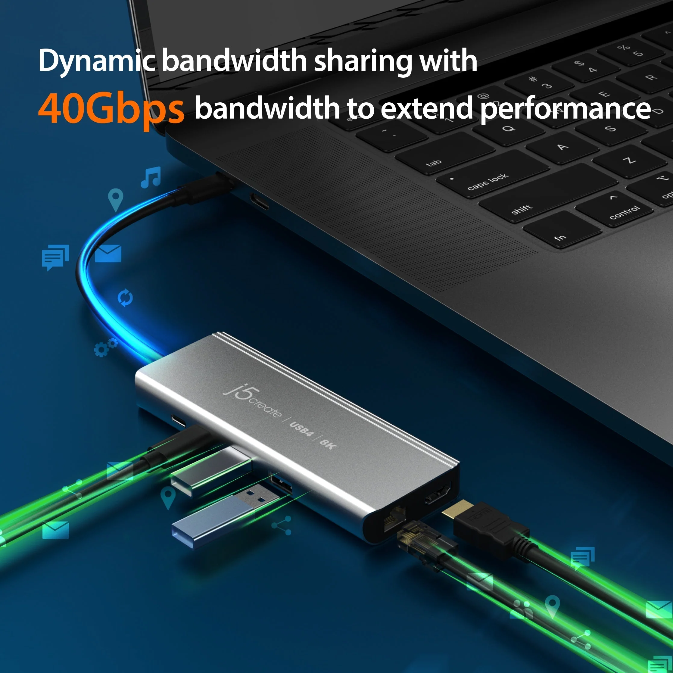 USB4® 8K Multi-Port Hub - Image 6