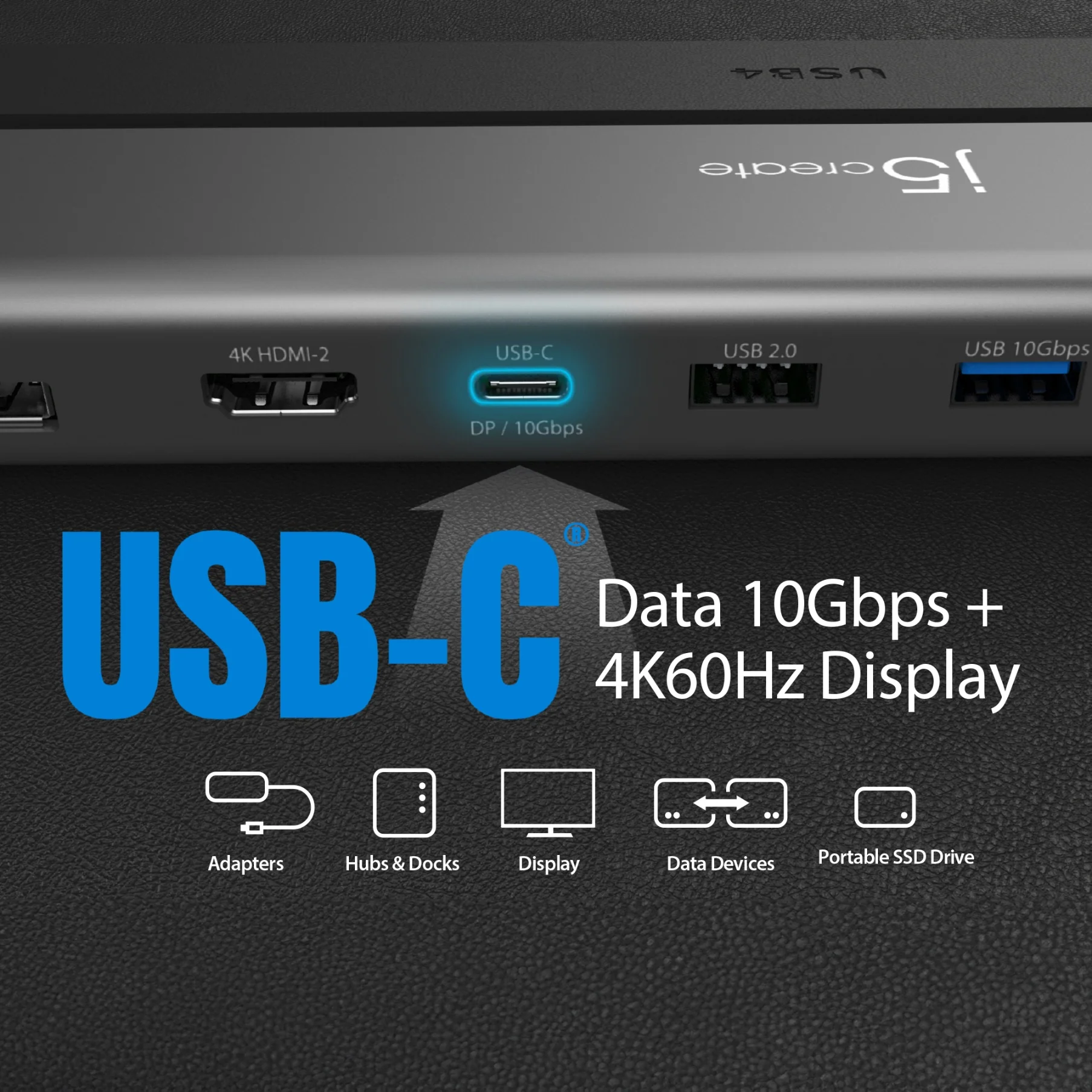 USB4® Triple 4K Display Docking Station - Image 10