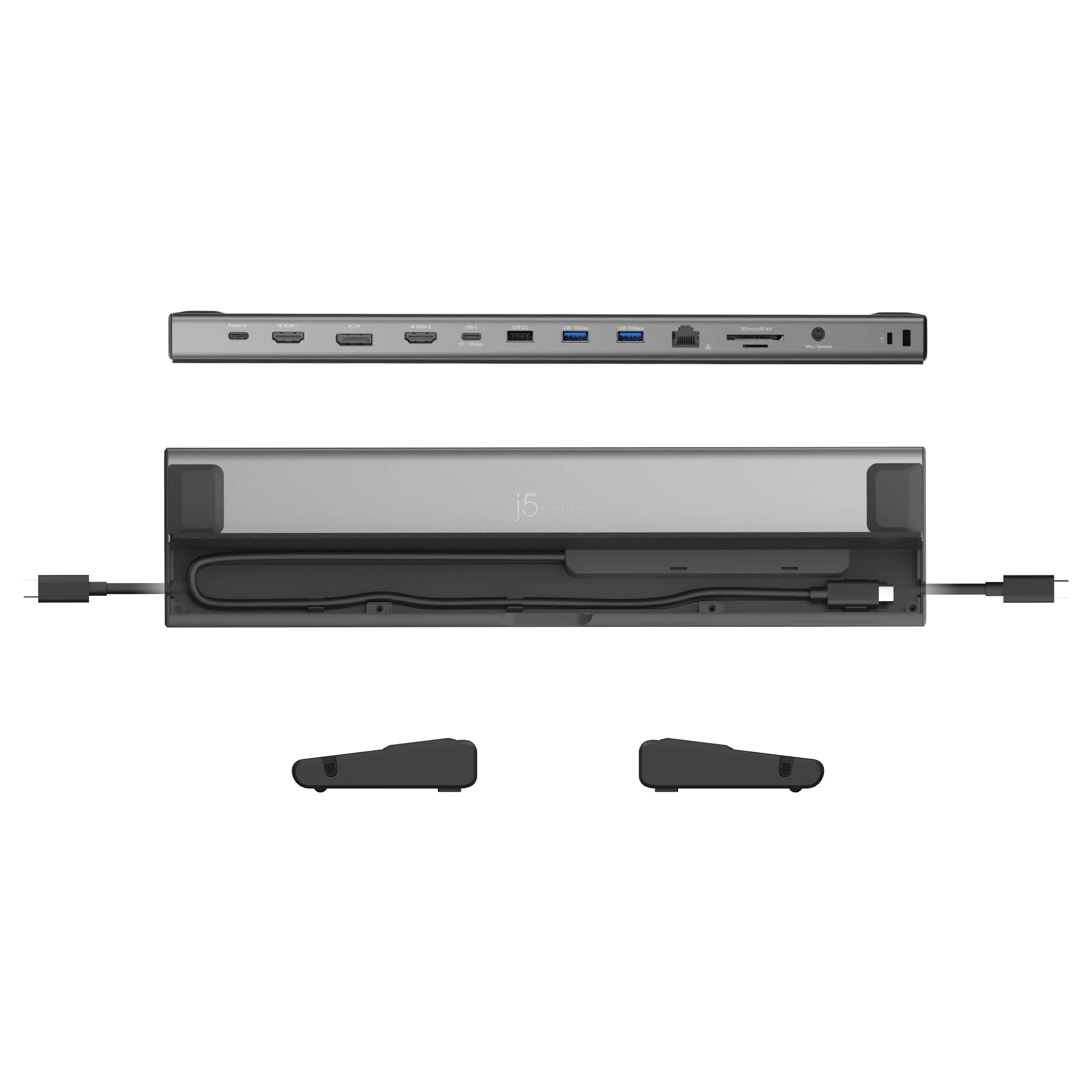 USB4® Triple 4K Display Docking Station - Image 4