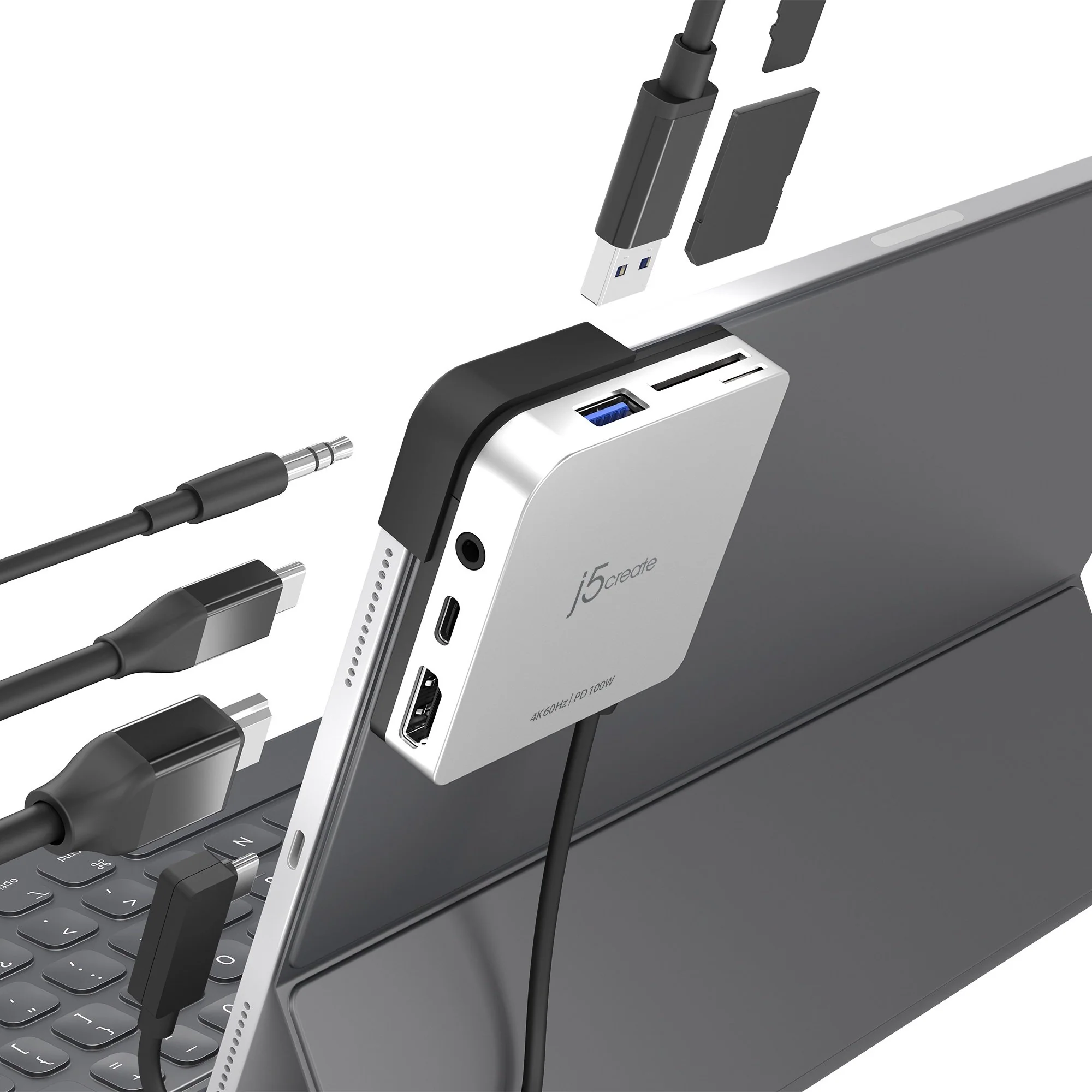 USB-C™ to 4K 60 Hz HDMI™ Travel Dock for iPad Pro® - Image 7