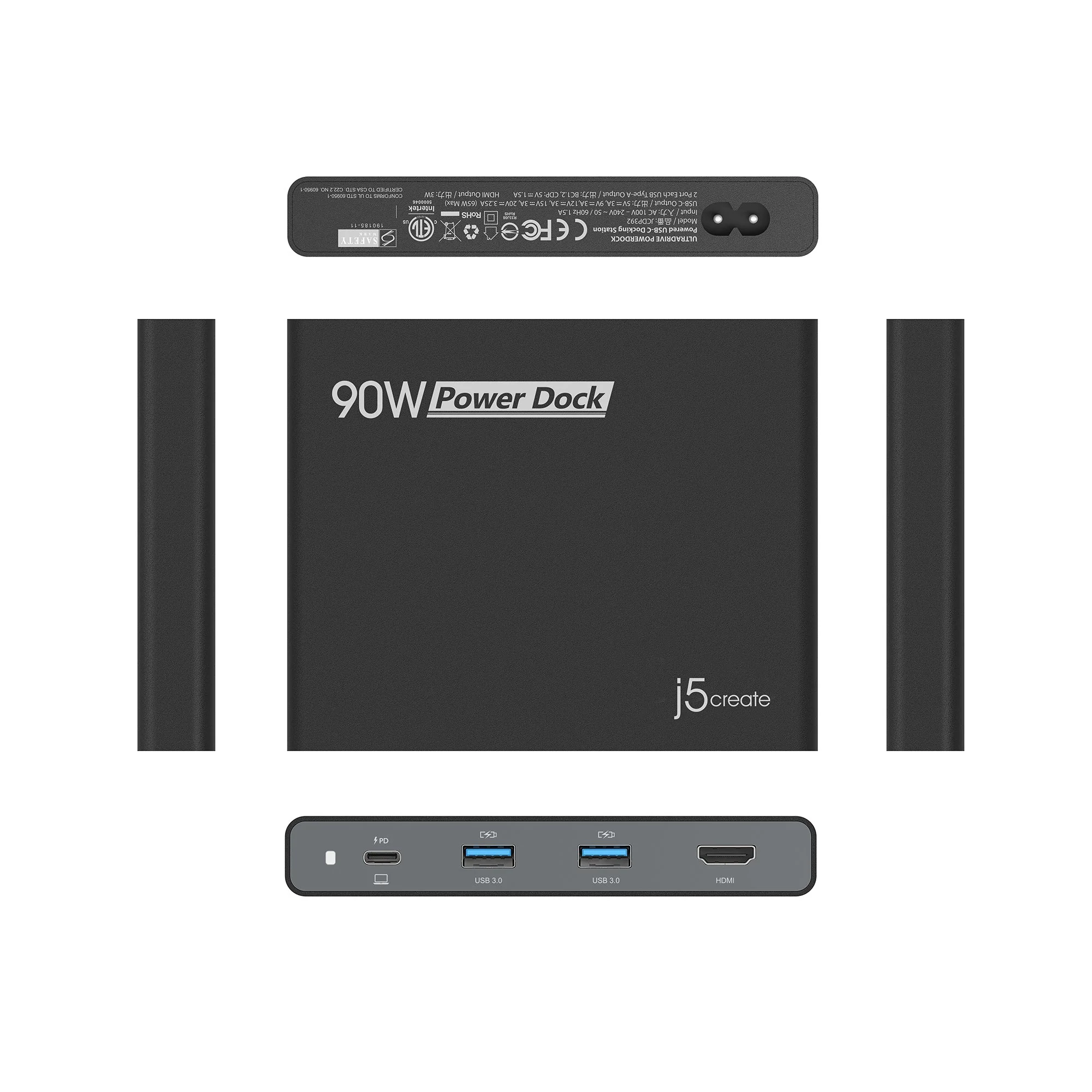 90W Built-in USB-C™ Travel Dock - Image 7