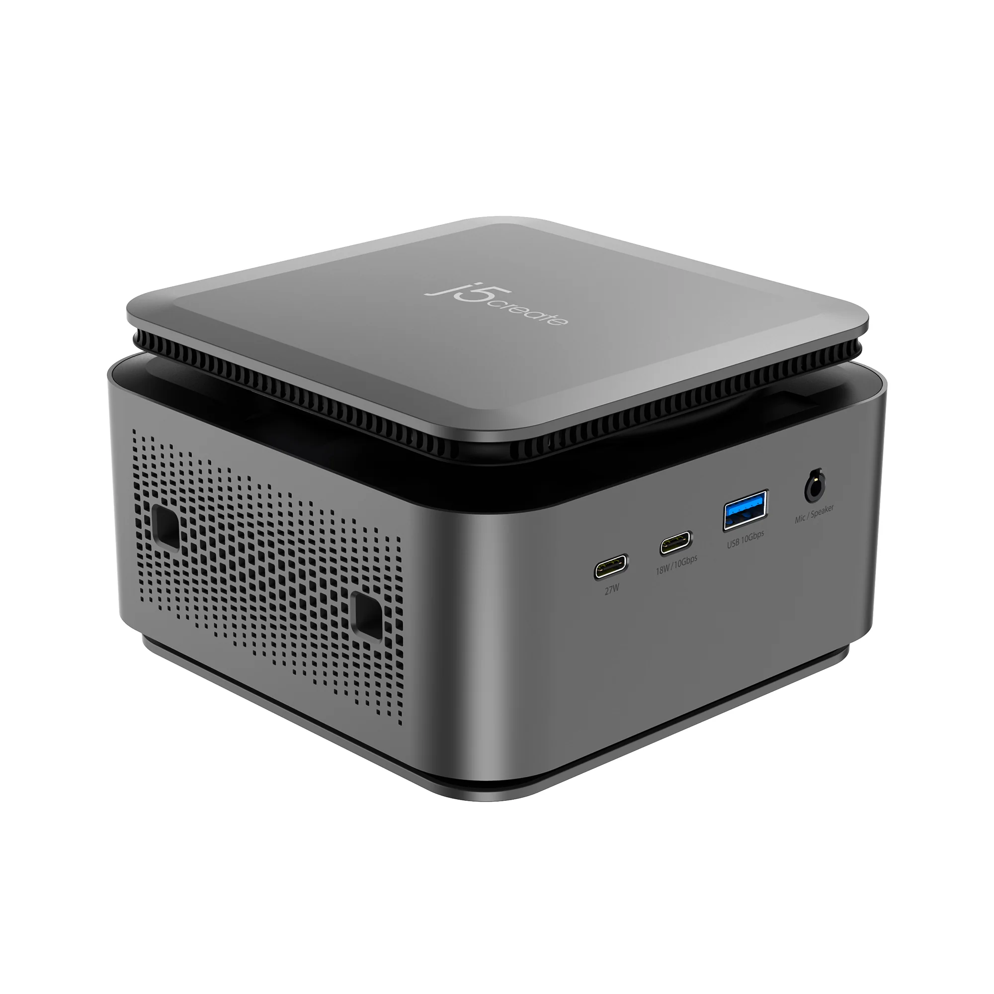 Dual 4K Powerbase Docking Station with Cable Management - Image 2
