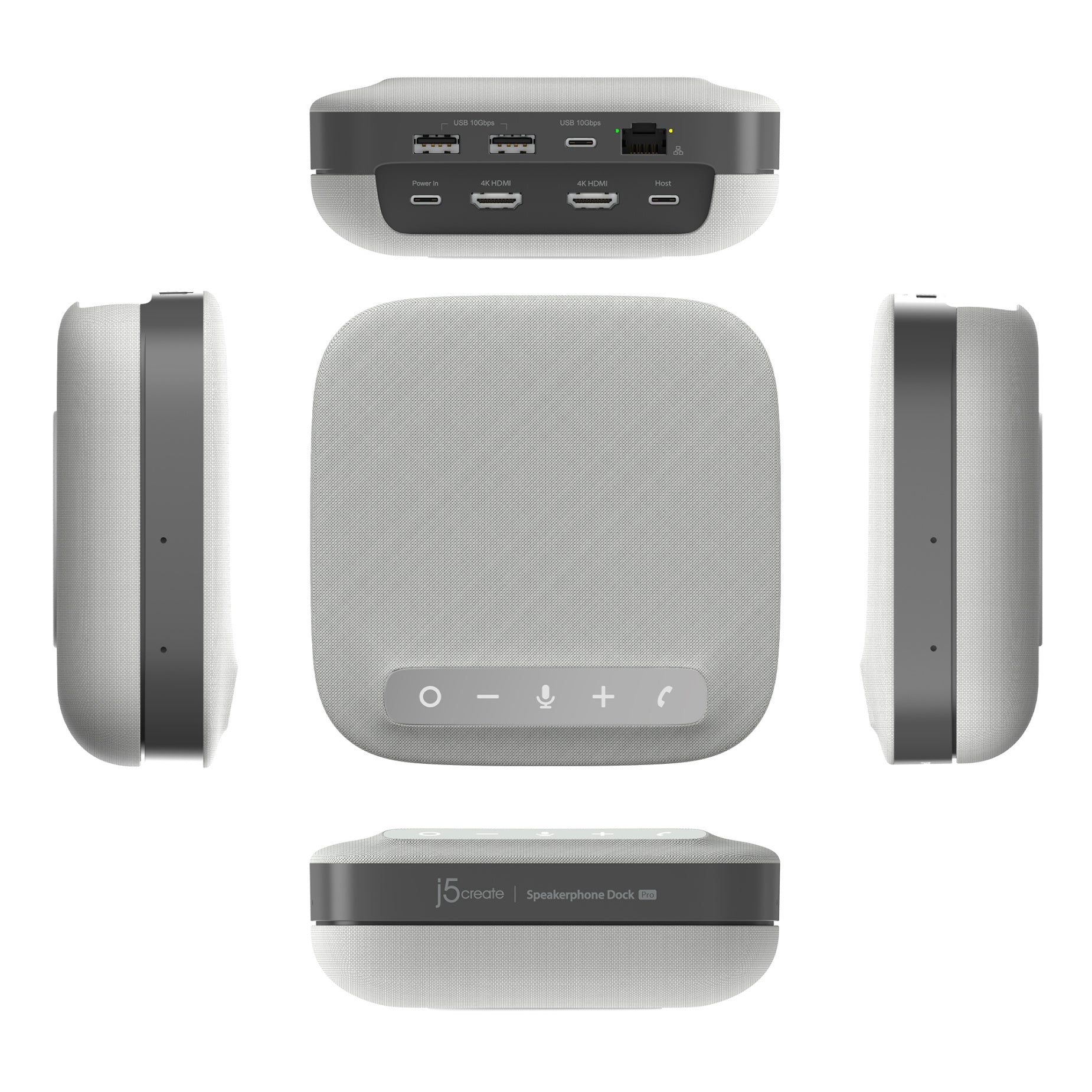 USB-C® Dual 4K Speakerphone Dock Pro - Image 4