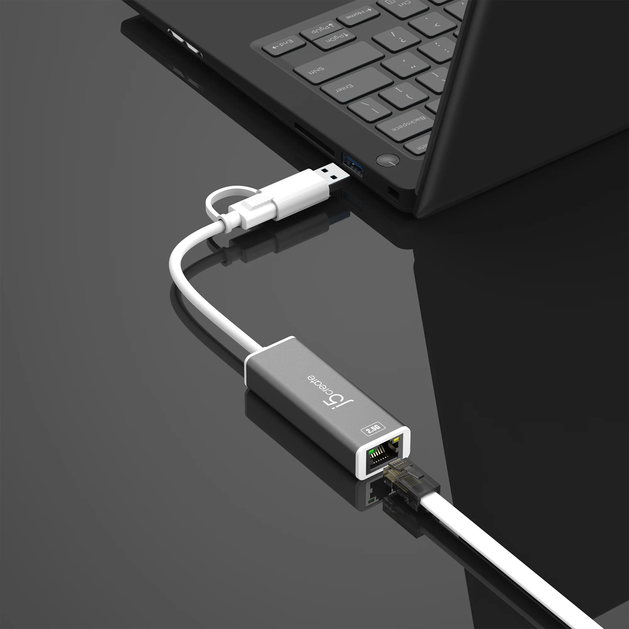 USB-C® to 2.5 Gigabit Ethernet Adapter - Image 5