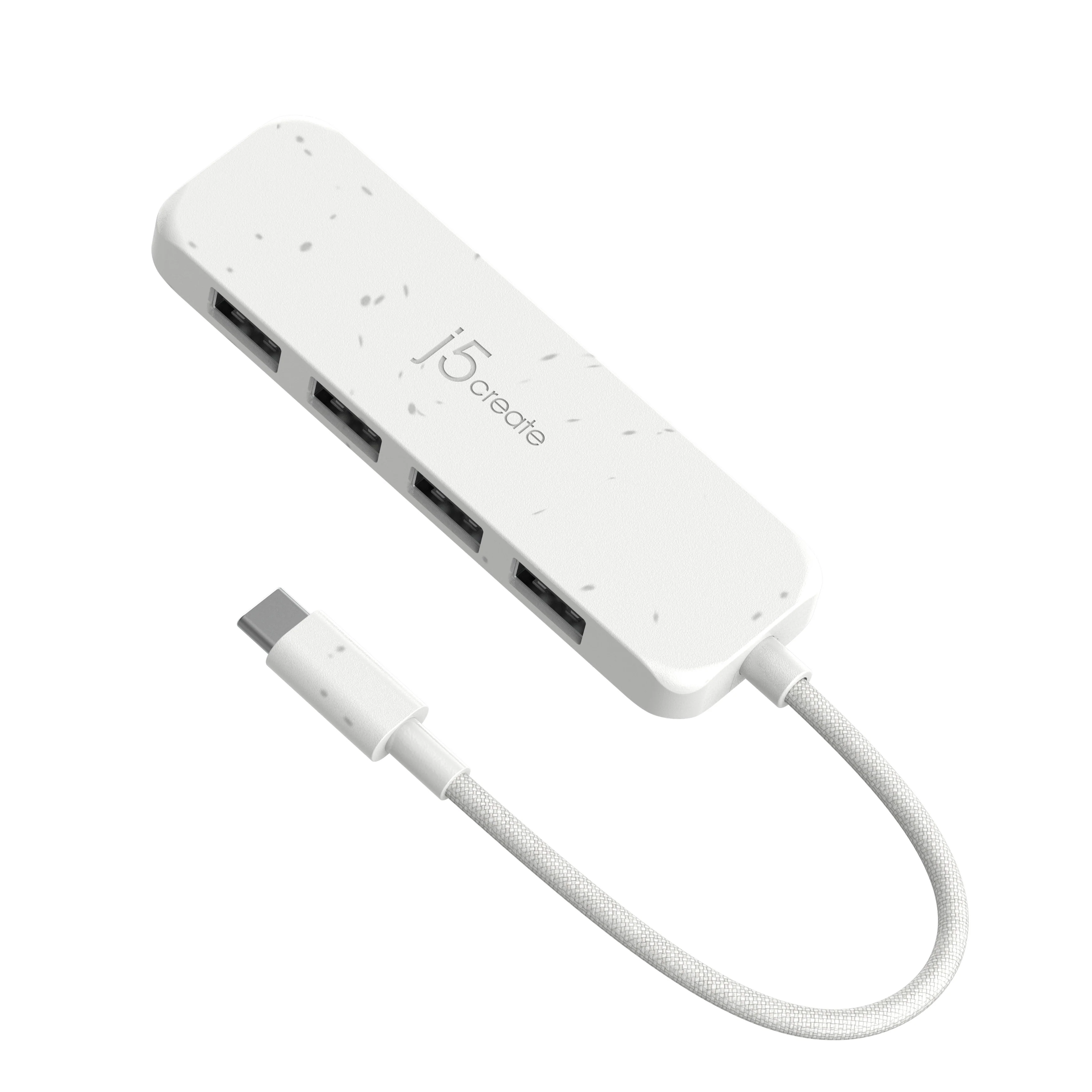 Eco-Friendly USB-C® to 4-Port Type-A Gen 2 Hub - Image 3