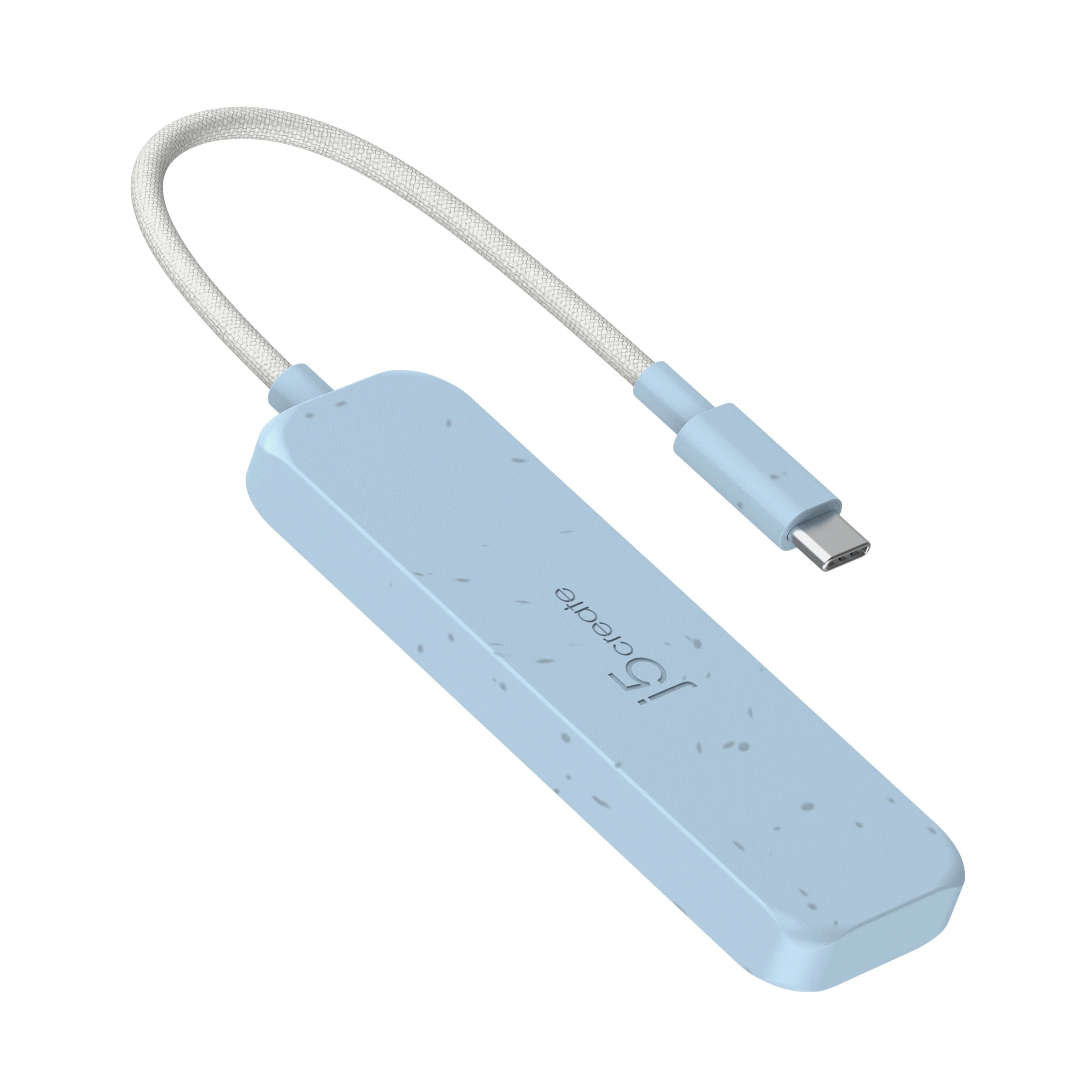 Eco-Friendly USB-C® to 4-Port Type-C & Type-A Gen 2 Hub - Image 6