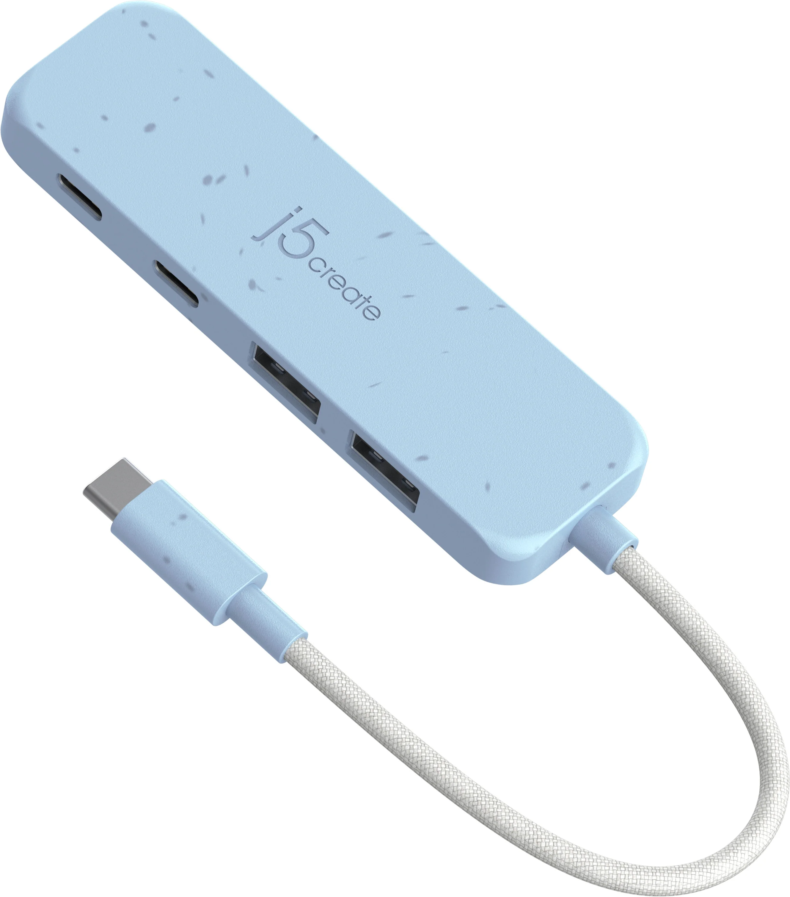 Eco-Friendly USB-C® to 4-Port Type-C & Type-A Gen 2 Hub - Image 7