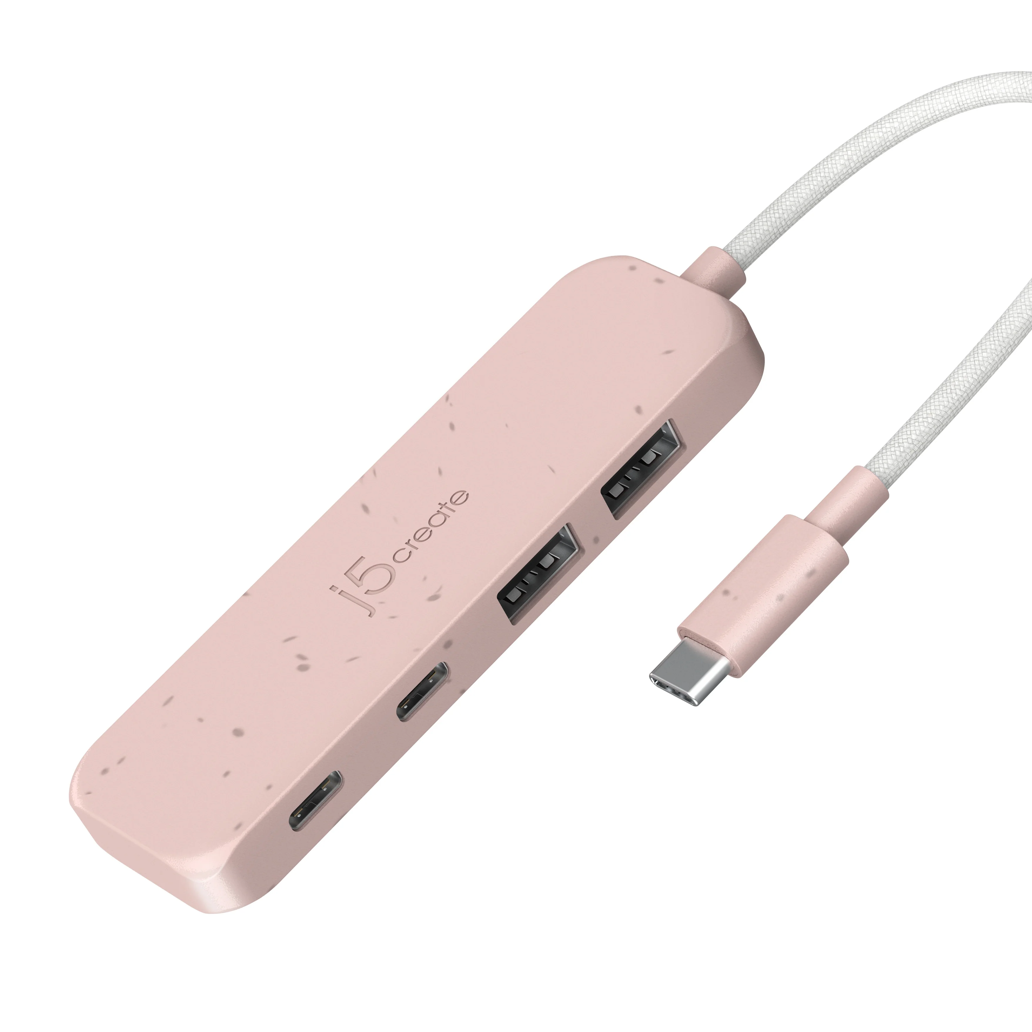 Eco-Friendly USB-C® to 4-Port Type-C & Type-A Gen 2 Hub - Image 9