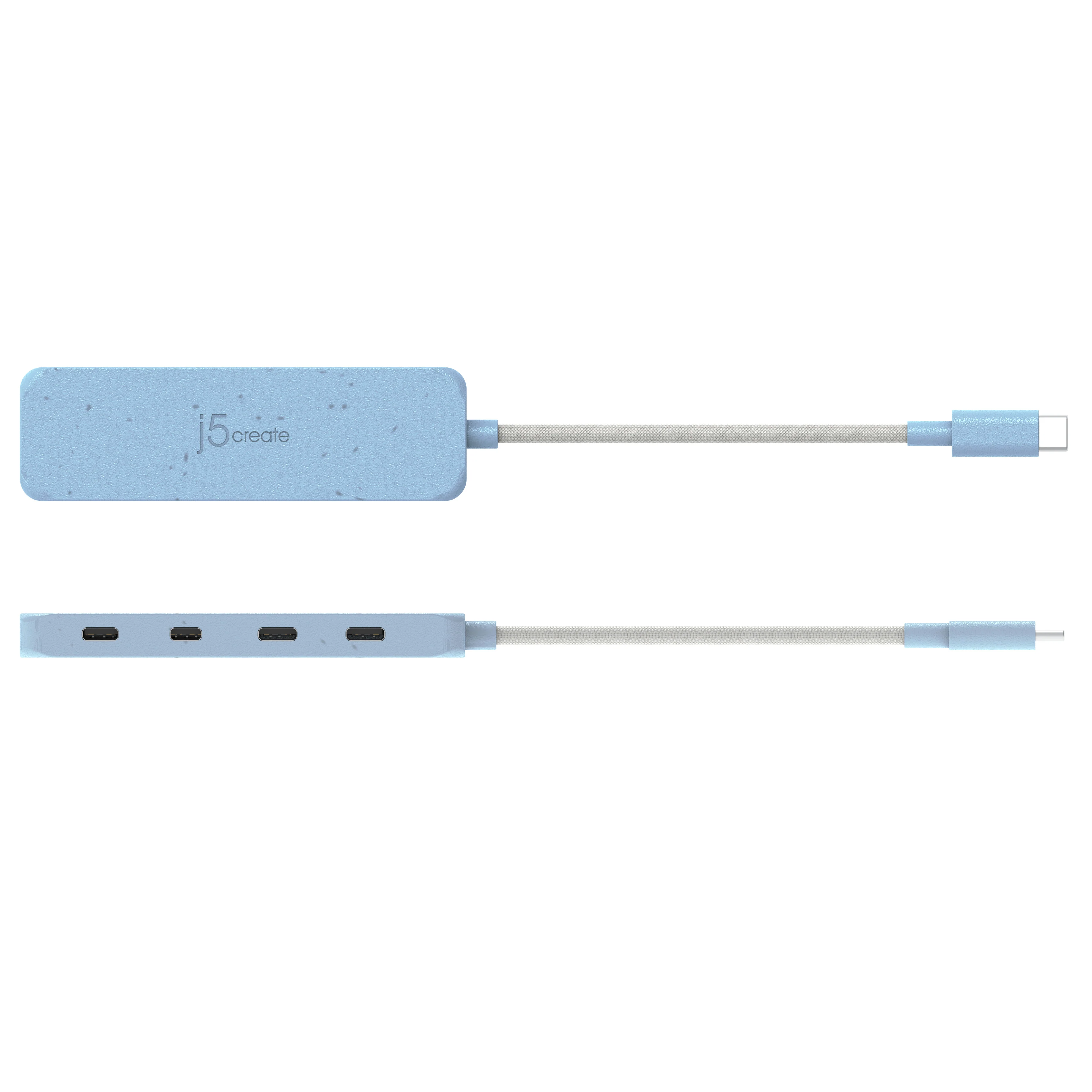 Eco-Friendly USB-C® to 4-Port Type-C Gen 2 Hub - Image 8