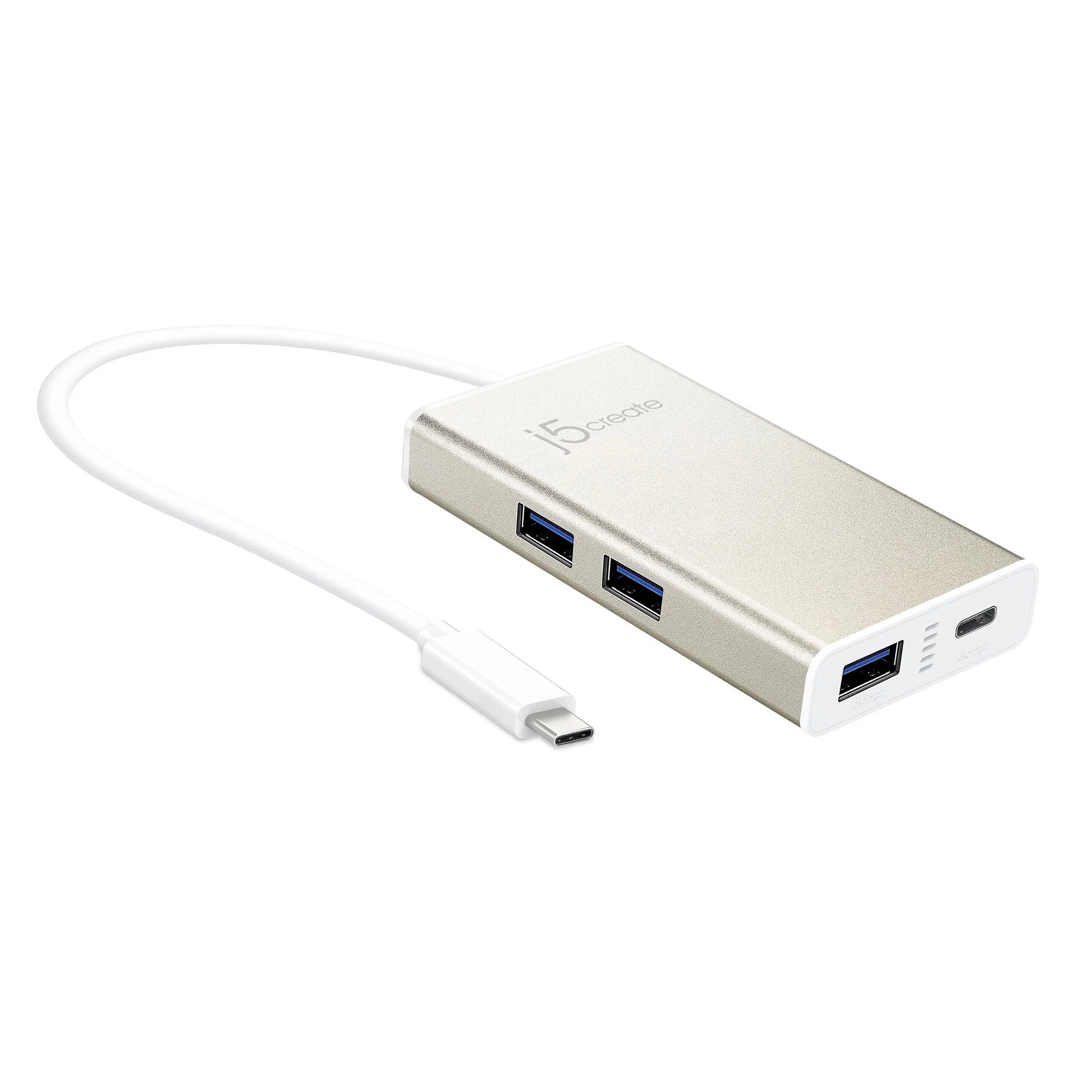 USB-C™ 4-Port Hub with Power Delivery