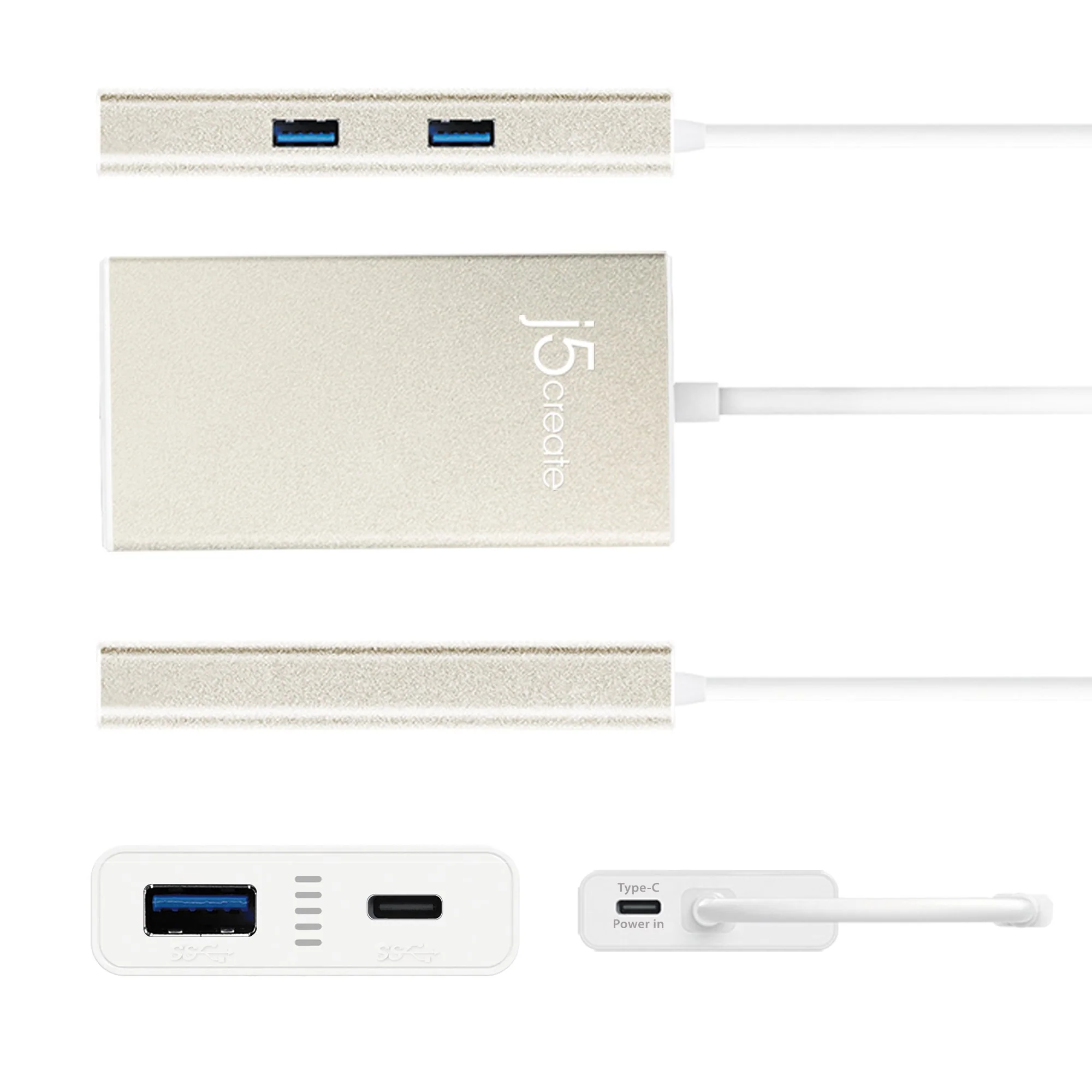 USB-C™ 4-Port Hub with Power Delivery - Image 3