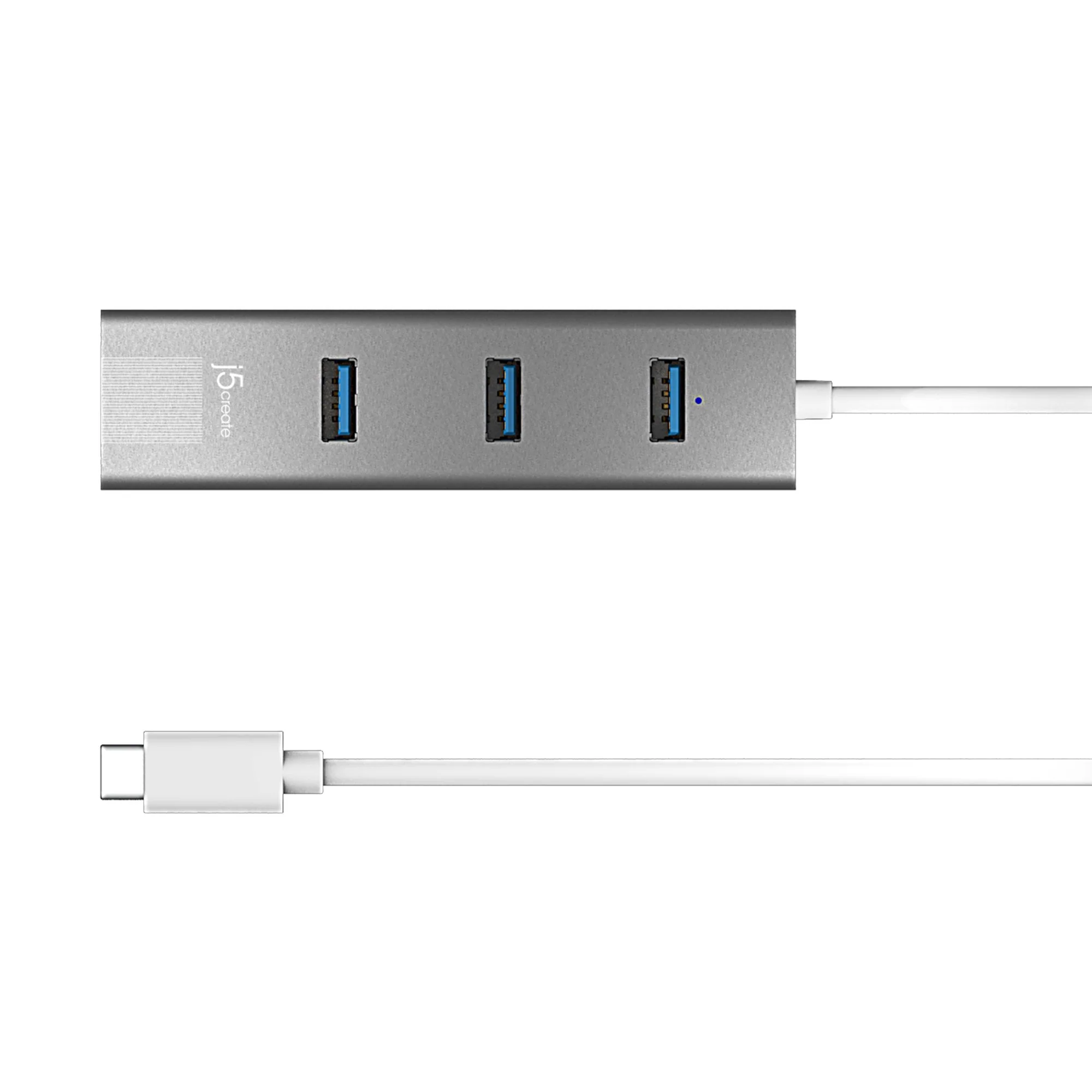 USB-C® 3-Port Hub with Gigabit Ethernet - Image 4