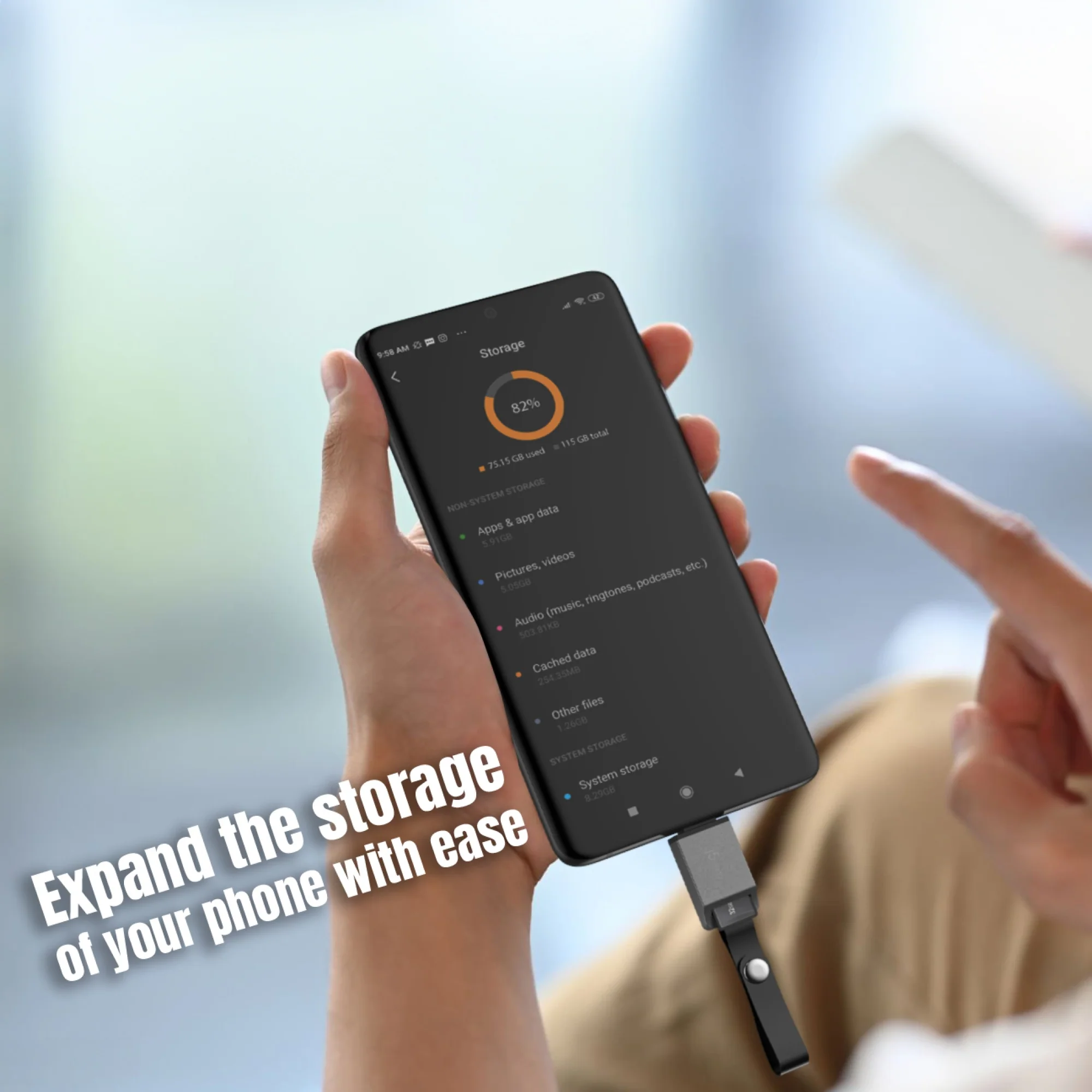 USB-C® microSD™ Micro Adapter for Smartphones - Image 12