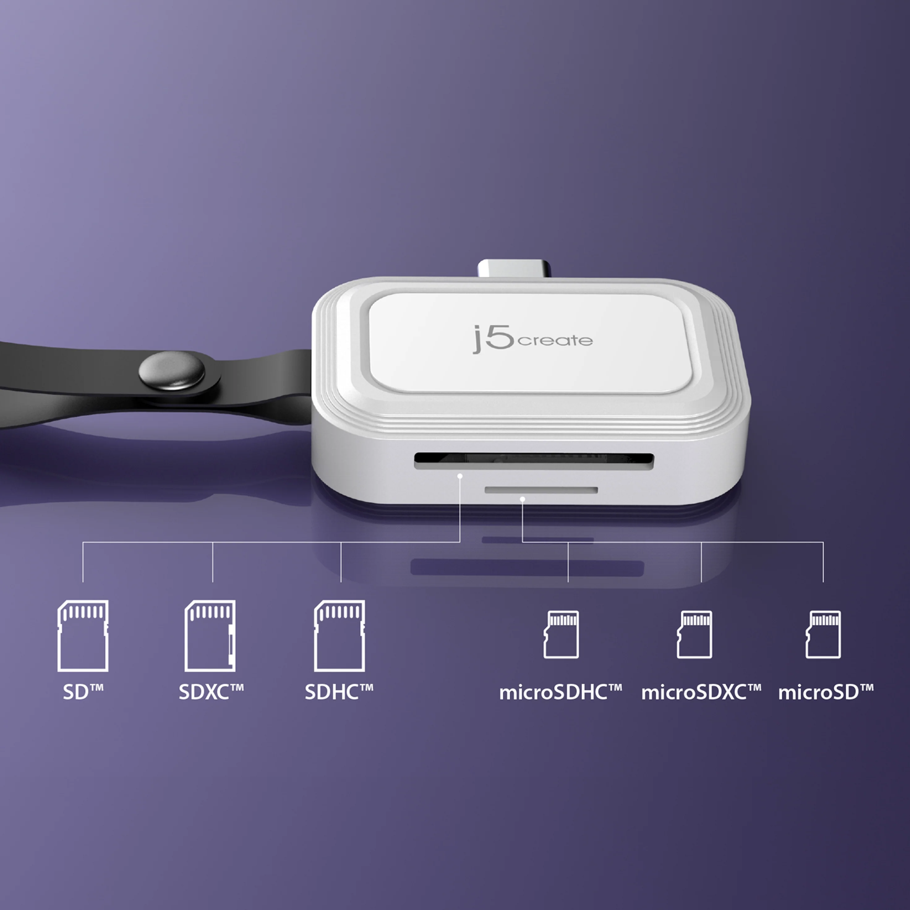 USB-C® to SD™ /microSD™ Mini Adapter for Smartphones - Image 13