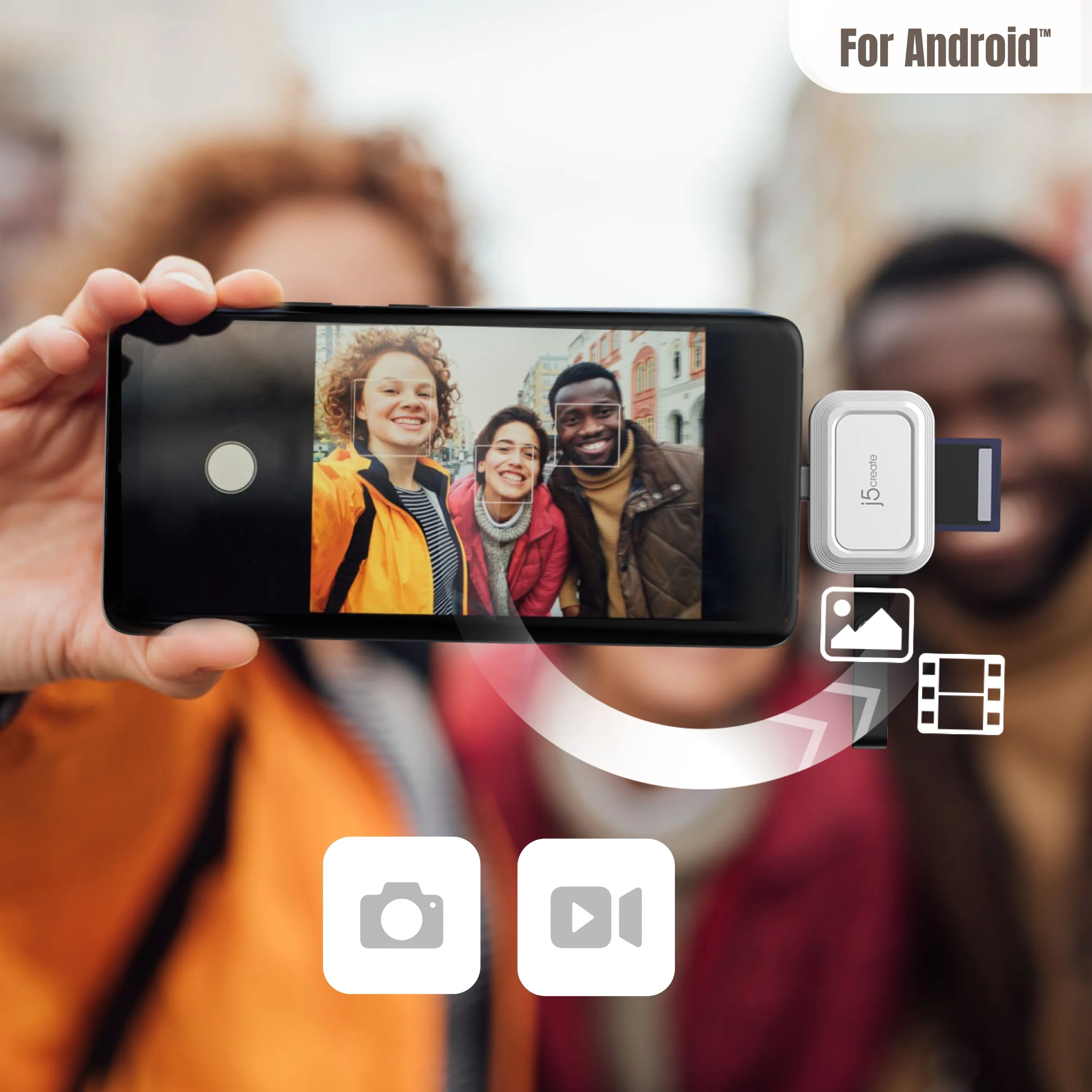 USB-C® to SD™ /microSD™ Mini Adapter for Smartphones - Image 9