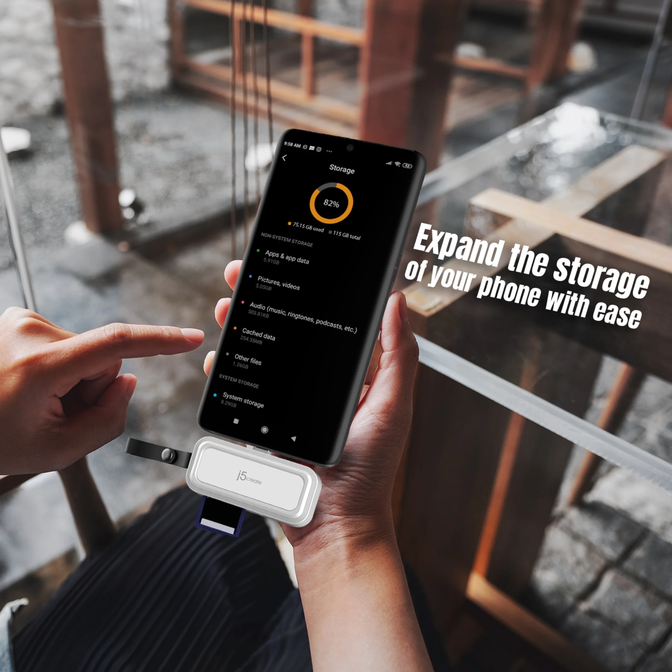USB-C® to SD™ /microSD™ Adapter for Smartphones - Image 12