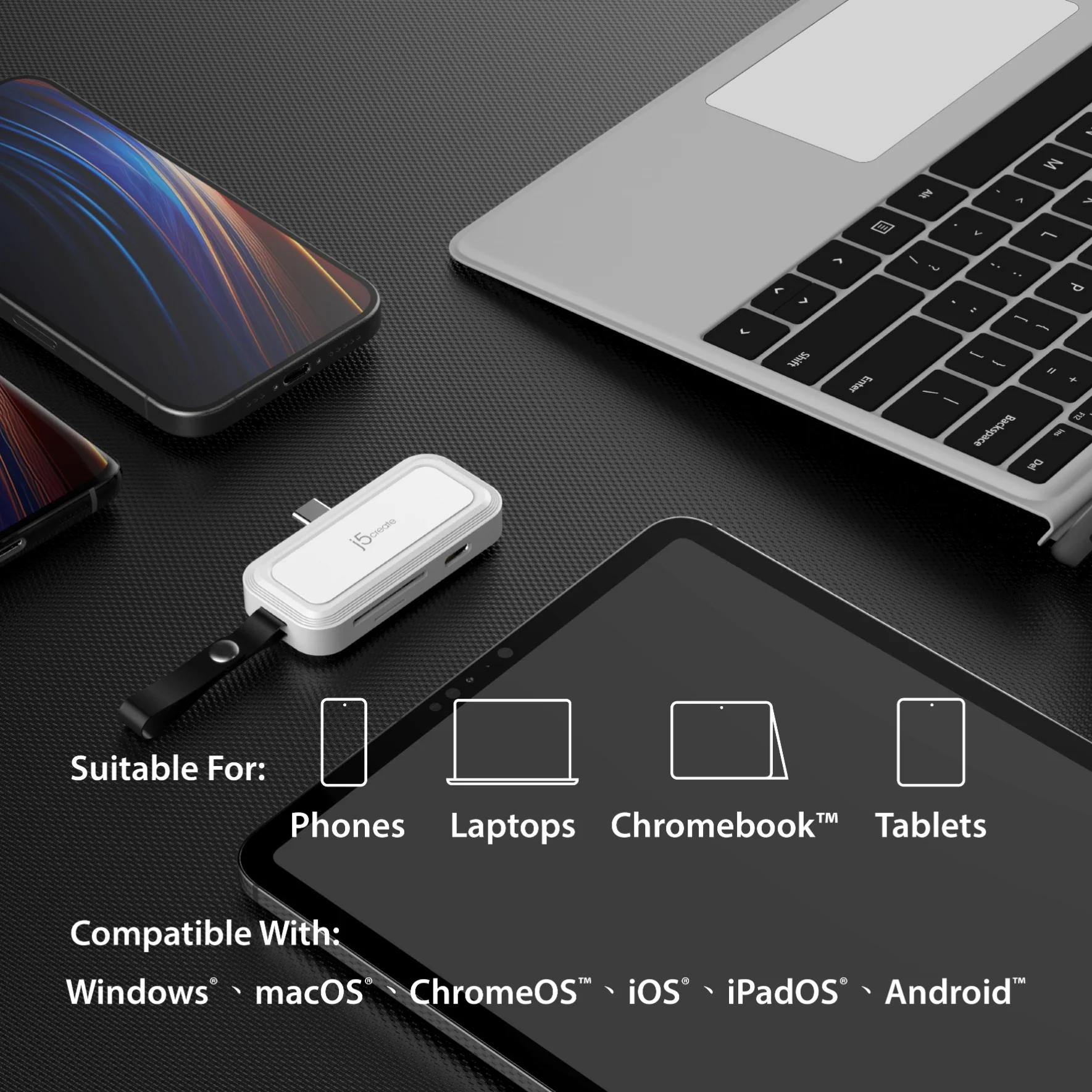 USB-C® to SD™ /microSD™ Adapter for Smartphones - Image 15